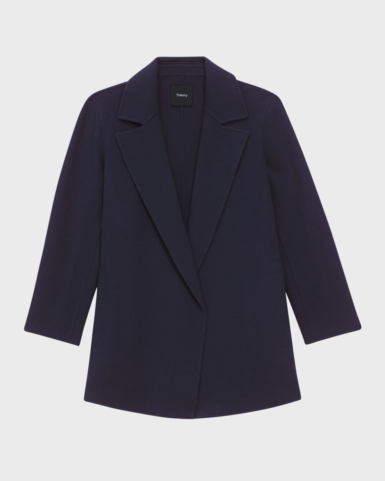 Theory clairene coat black shop