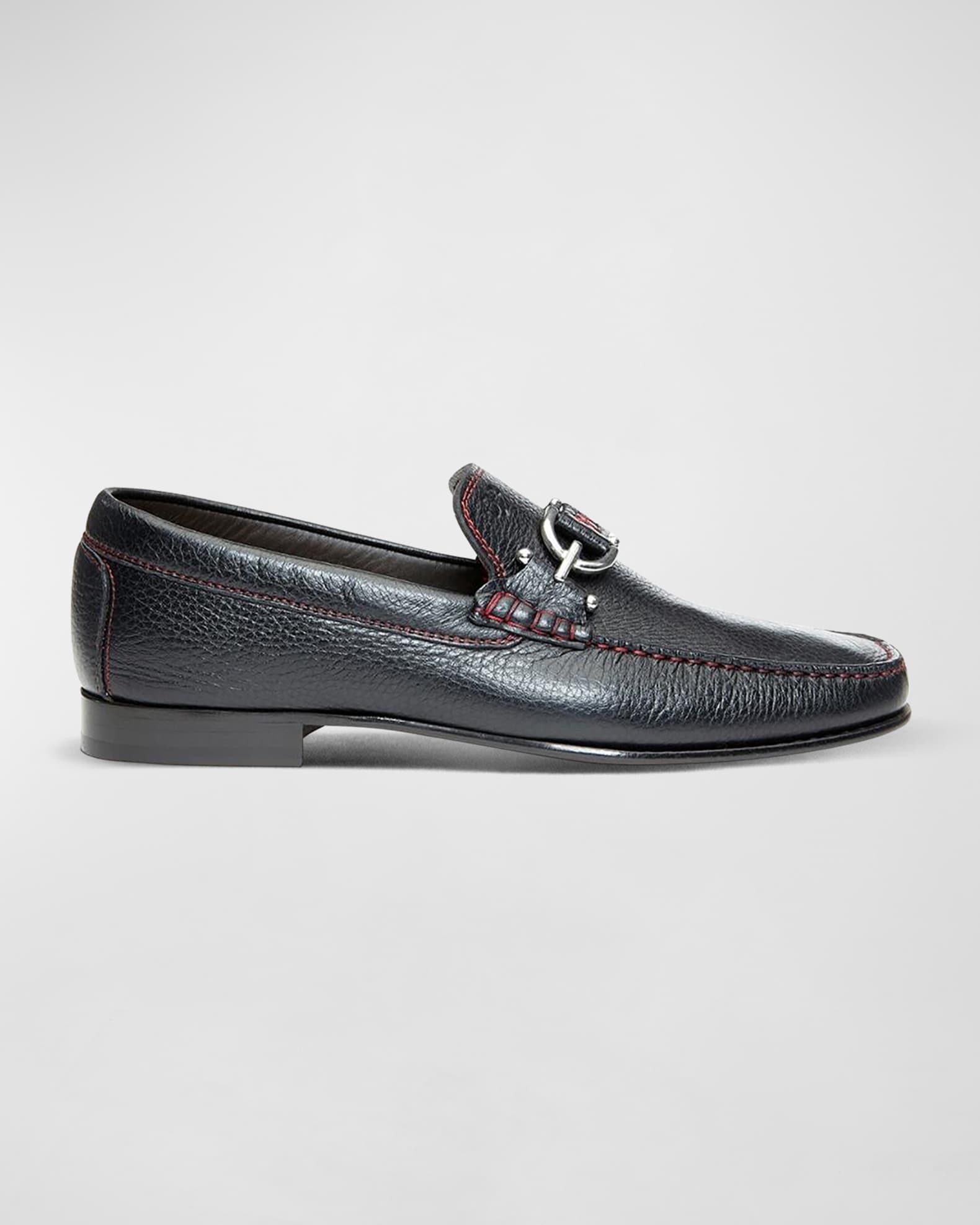 Donald Pliner Men s Dacio Contrast Stitch Loafers Neiman Marcus