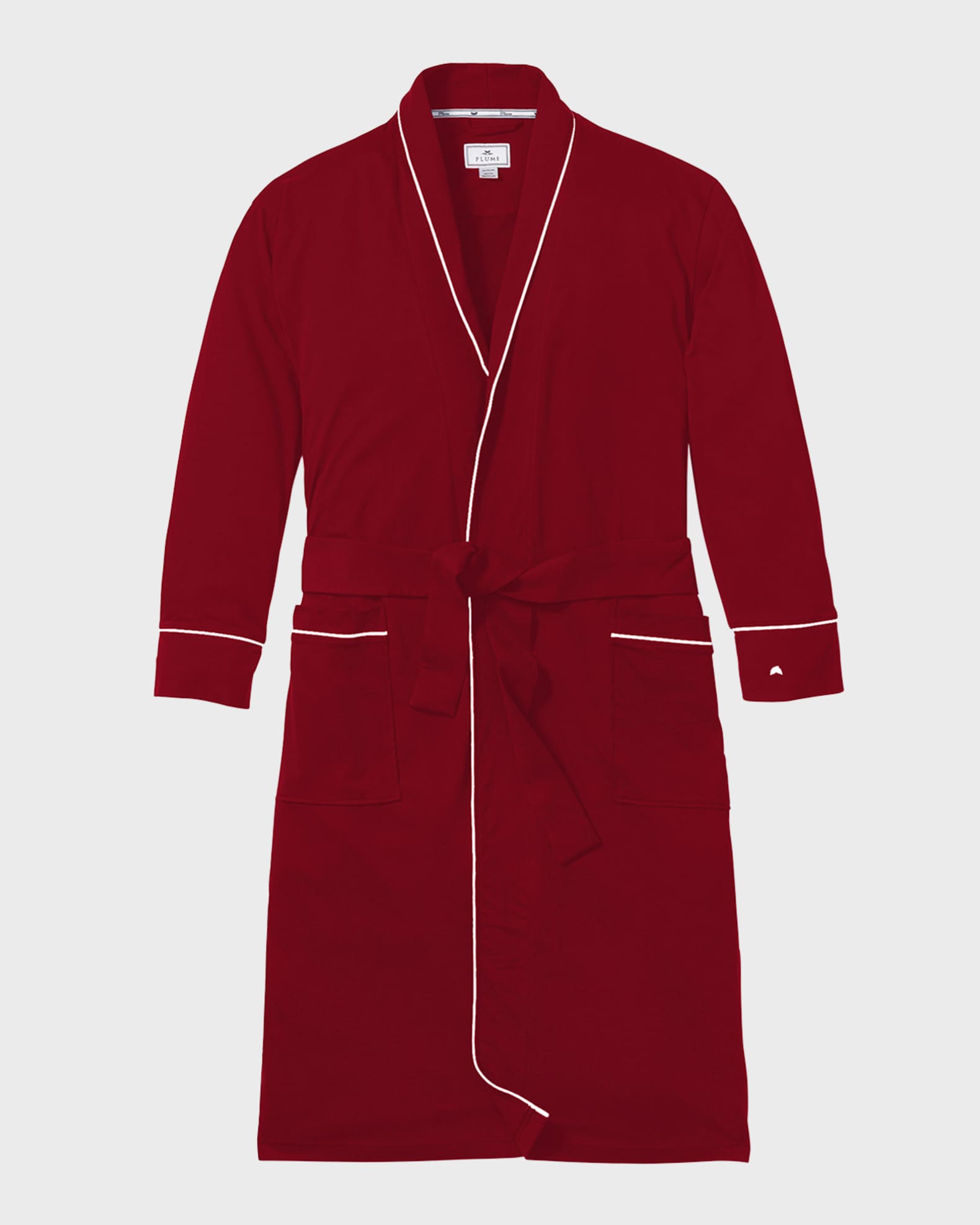 Petite Plume Men's Luxe Pima Robe Neiman Marcus