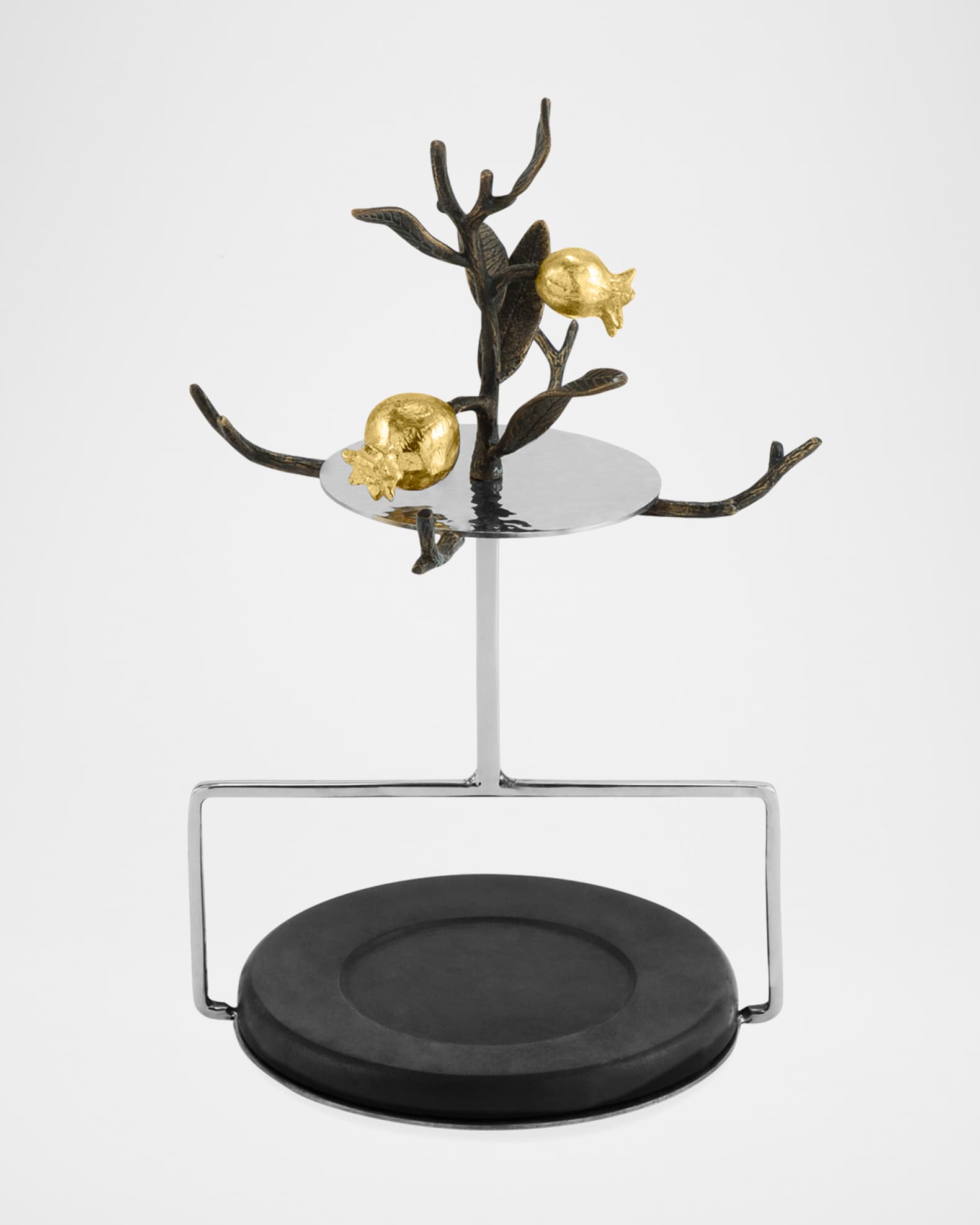 Pomegranate Demitasse Set with Stand 1