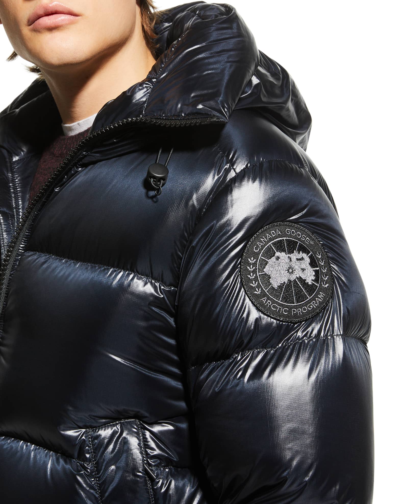 Canada goose jacket shiny Clearance