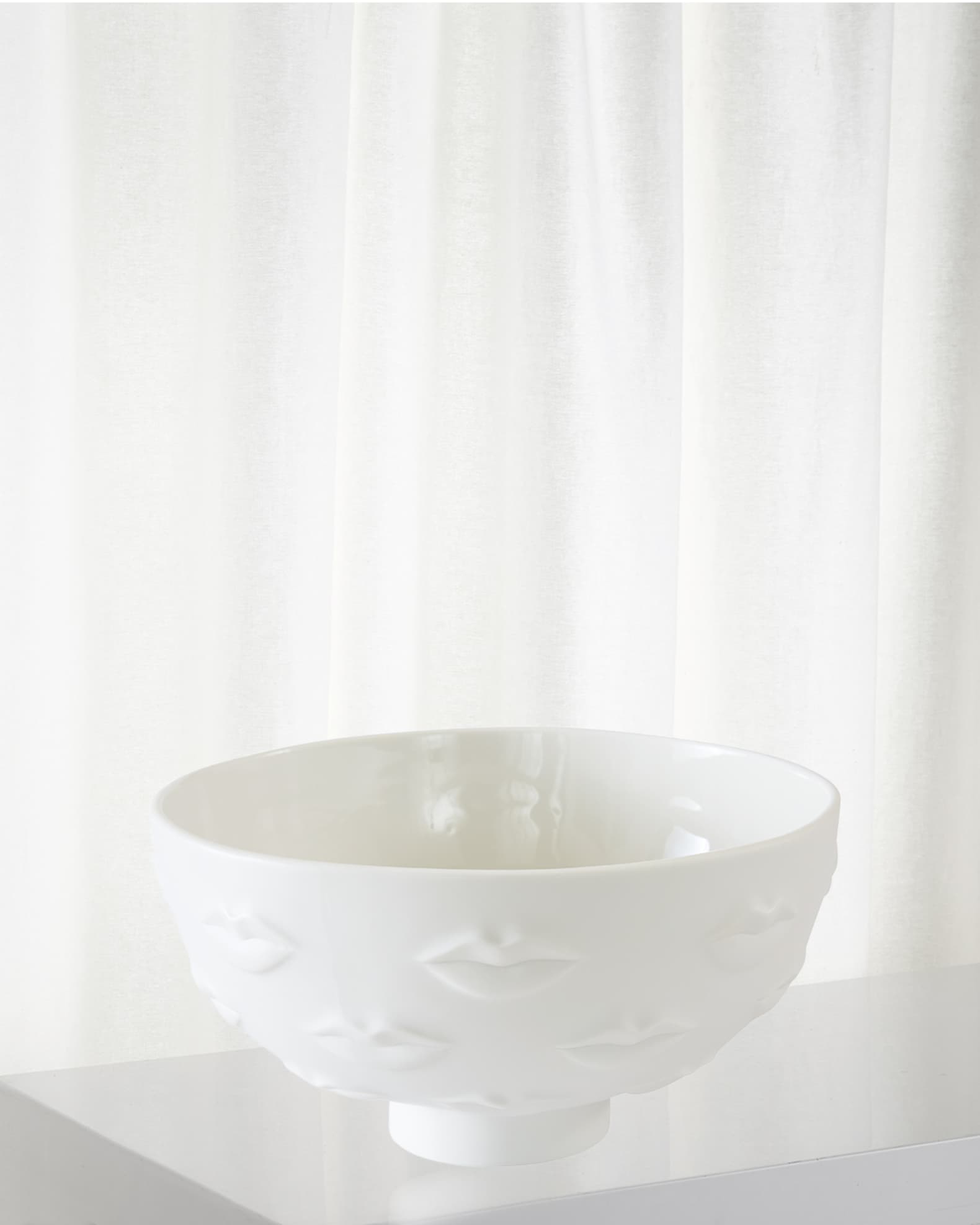 Gala Lips White Bowl 0