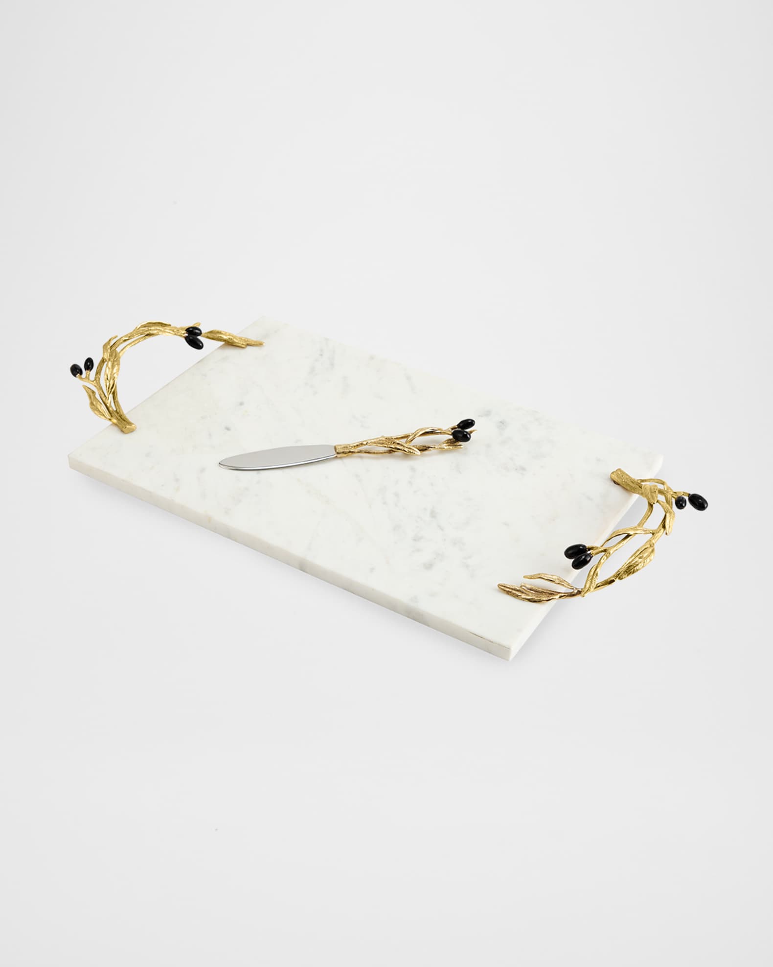 Olive Branch Cheese Board with Knife 0
