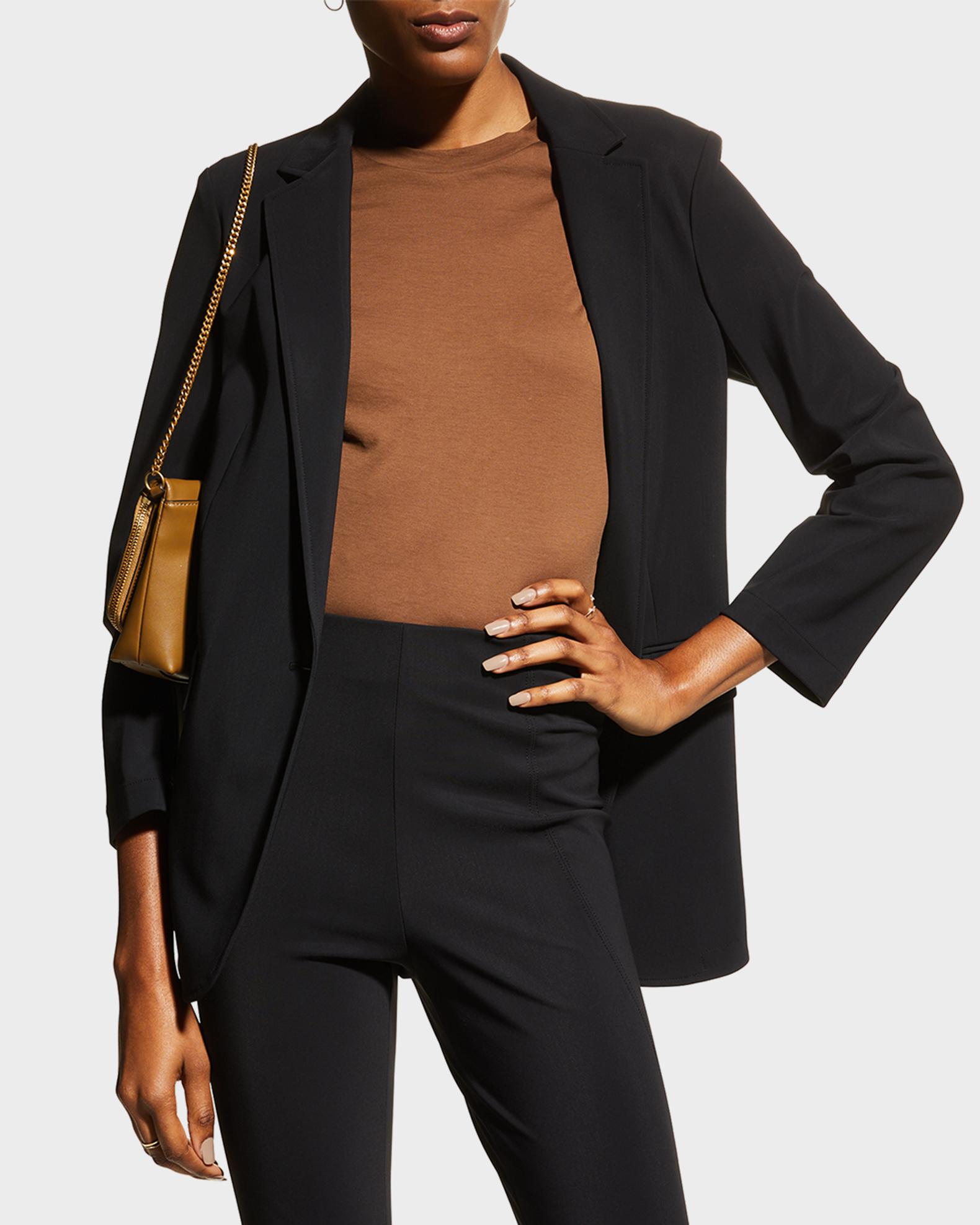 Theory Precision Ponte Boyfriend Blazer | Neiman Marcus
