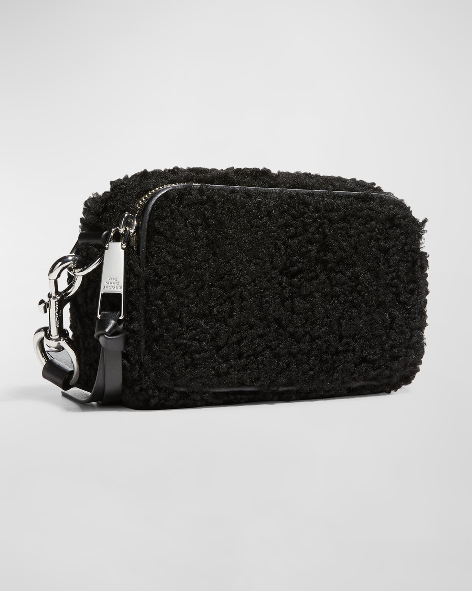 Marc Jacobs Black Teddy 'The Snapshot' Bag