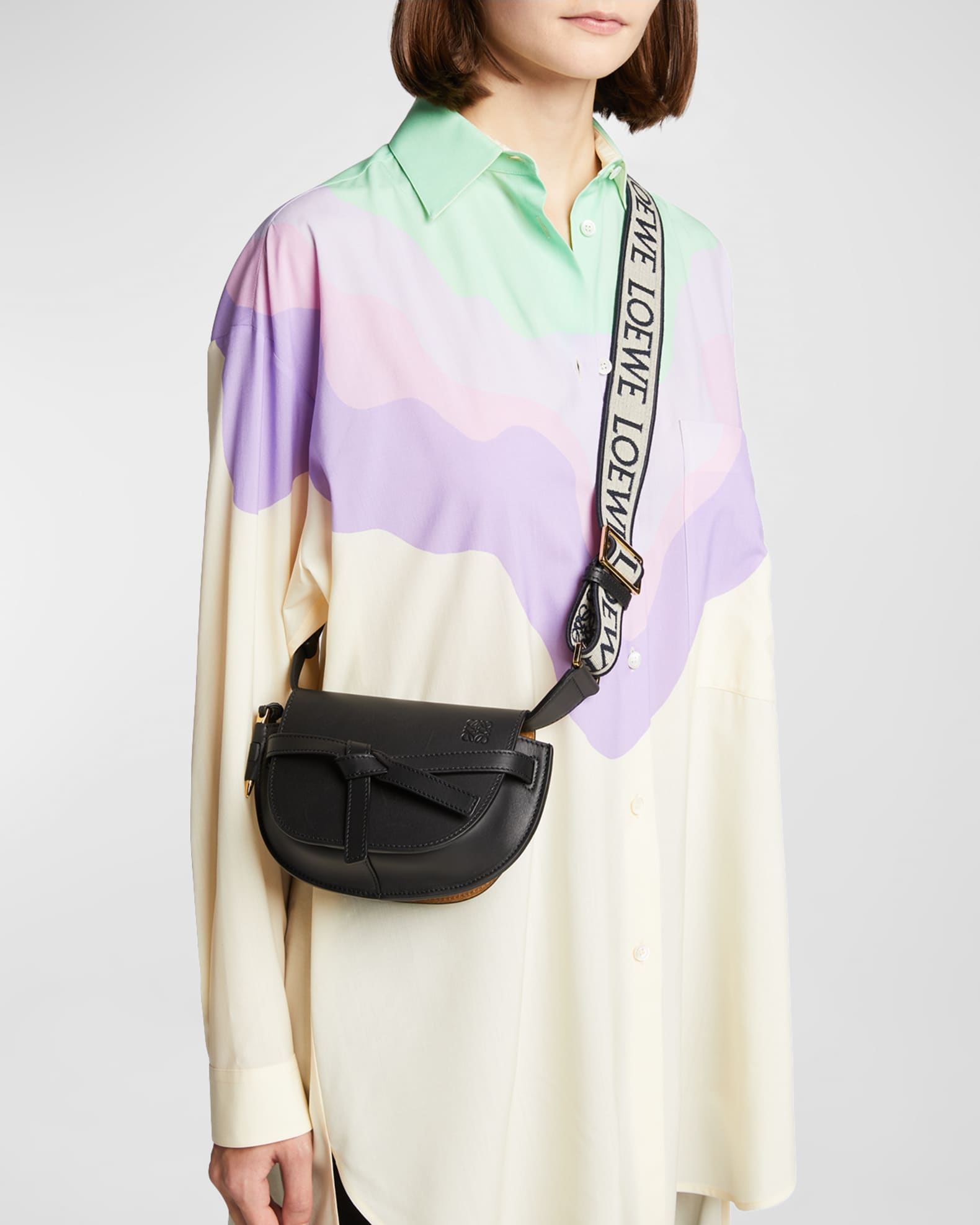 Loewe Gate Dual Mini Crossbody Bag Neiman Marcus