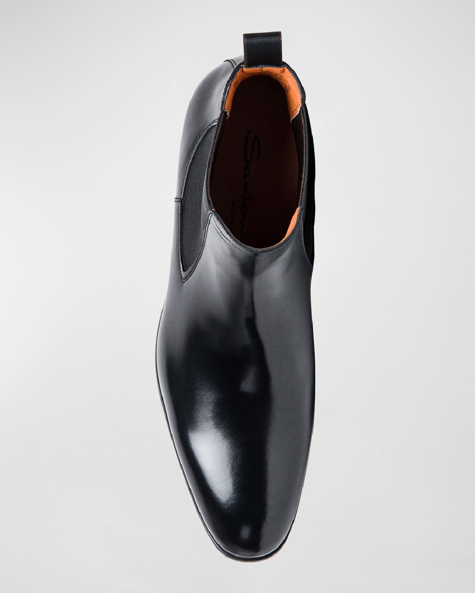 Santoni Men's Destoxify Smooth Calfskin Chelsea Boots | Neiman Marcus