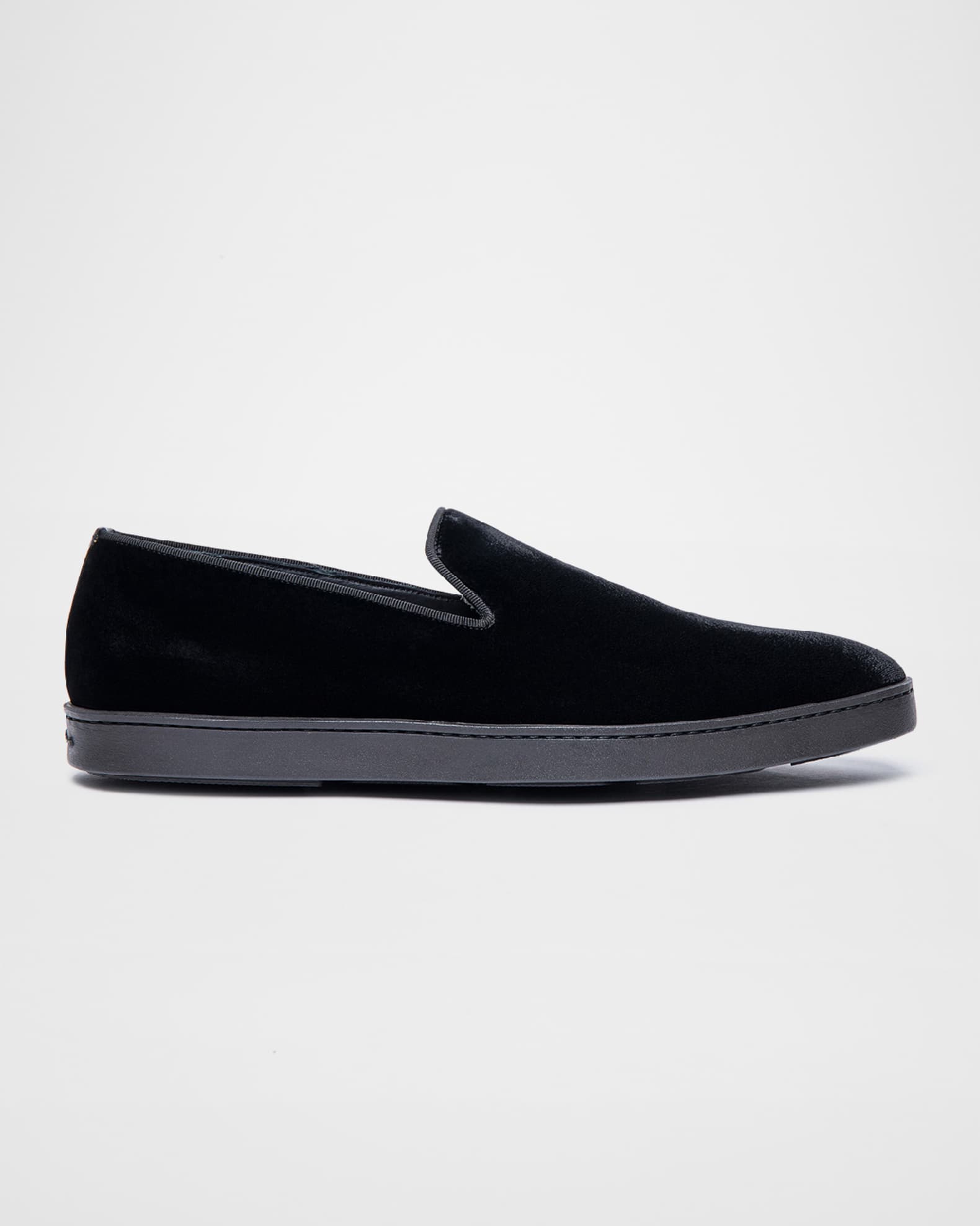 Salvatore ferragamo andrea velvet loafers sales
