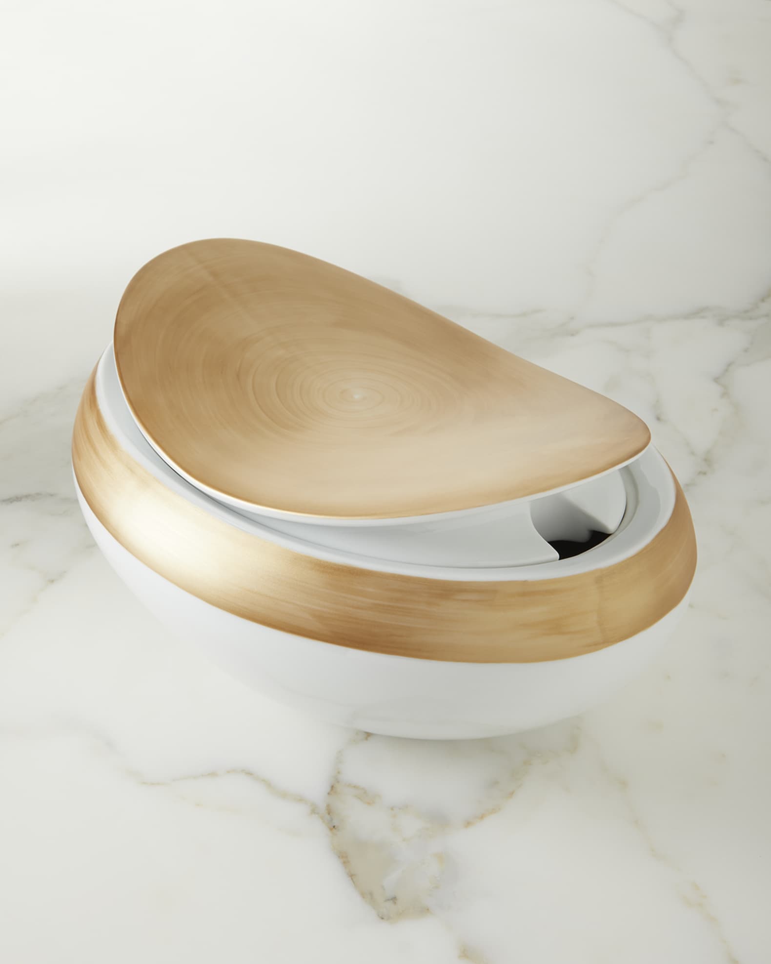 Brushstroke Gold Tureen 0