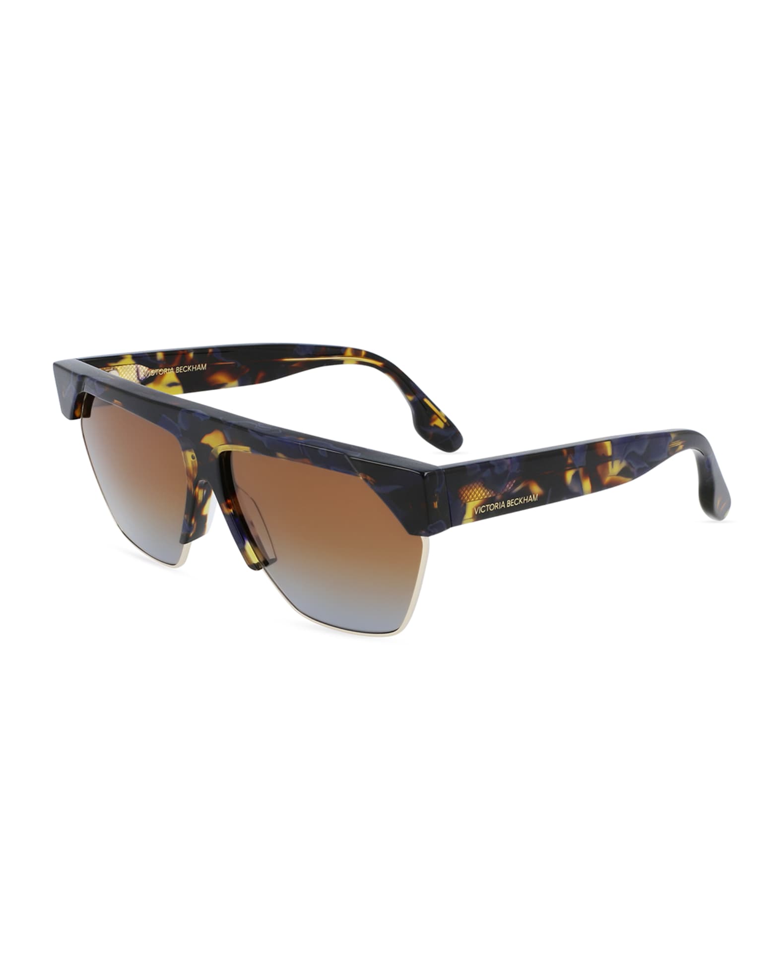 Victoria Beckham Blue Acetate Sunglasses main image 0
