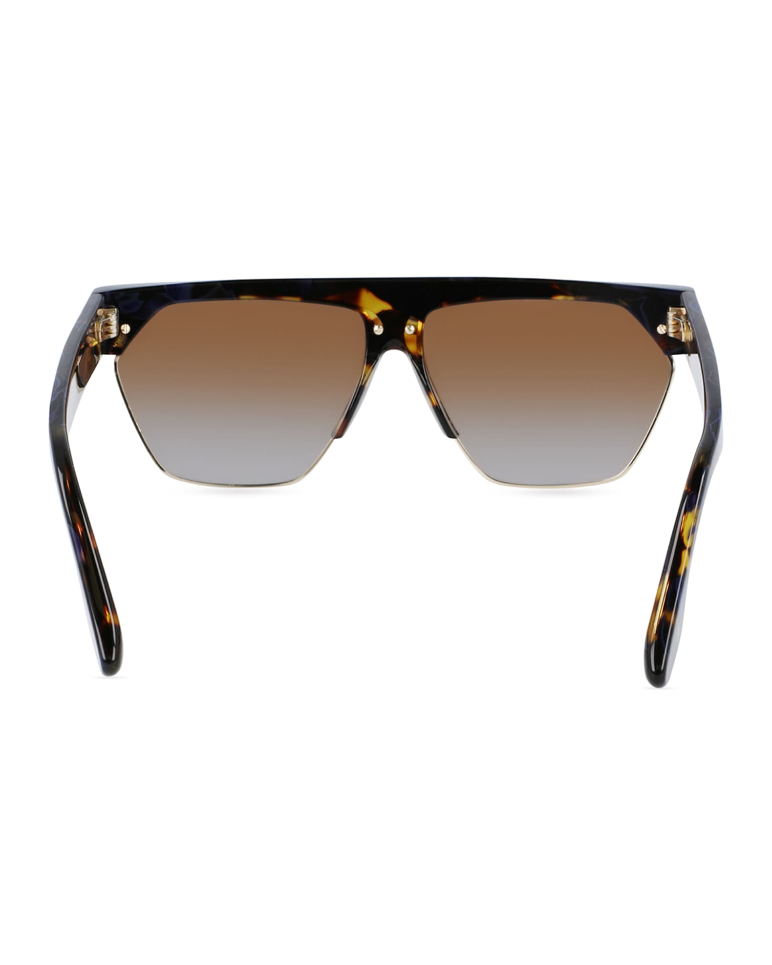 Victoria Beckham Bicolor Acetate Sunglasses