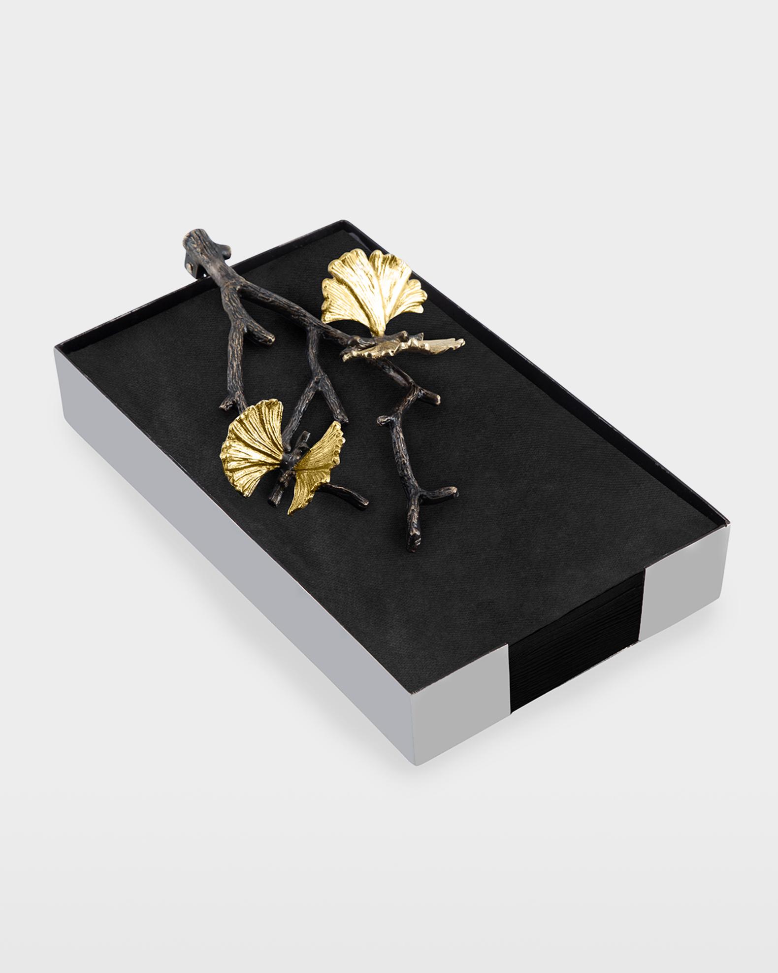 Michael Aram Butterfly Ginkgo Guest Towel Holder | Neiman Marcus