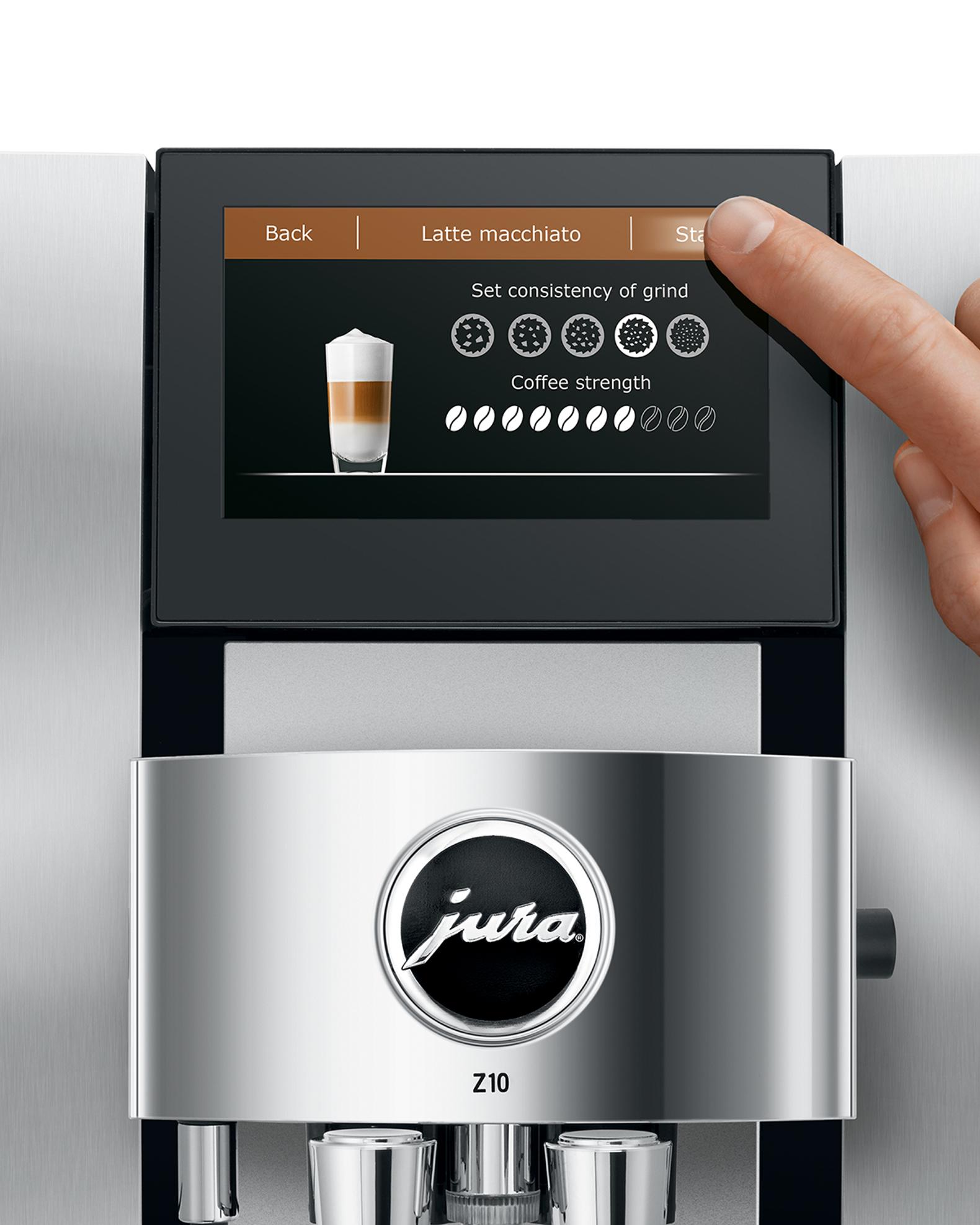 JURA Z10 Premium Fully Automatic Hot & Cold Brew Coffee Machine