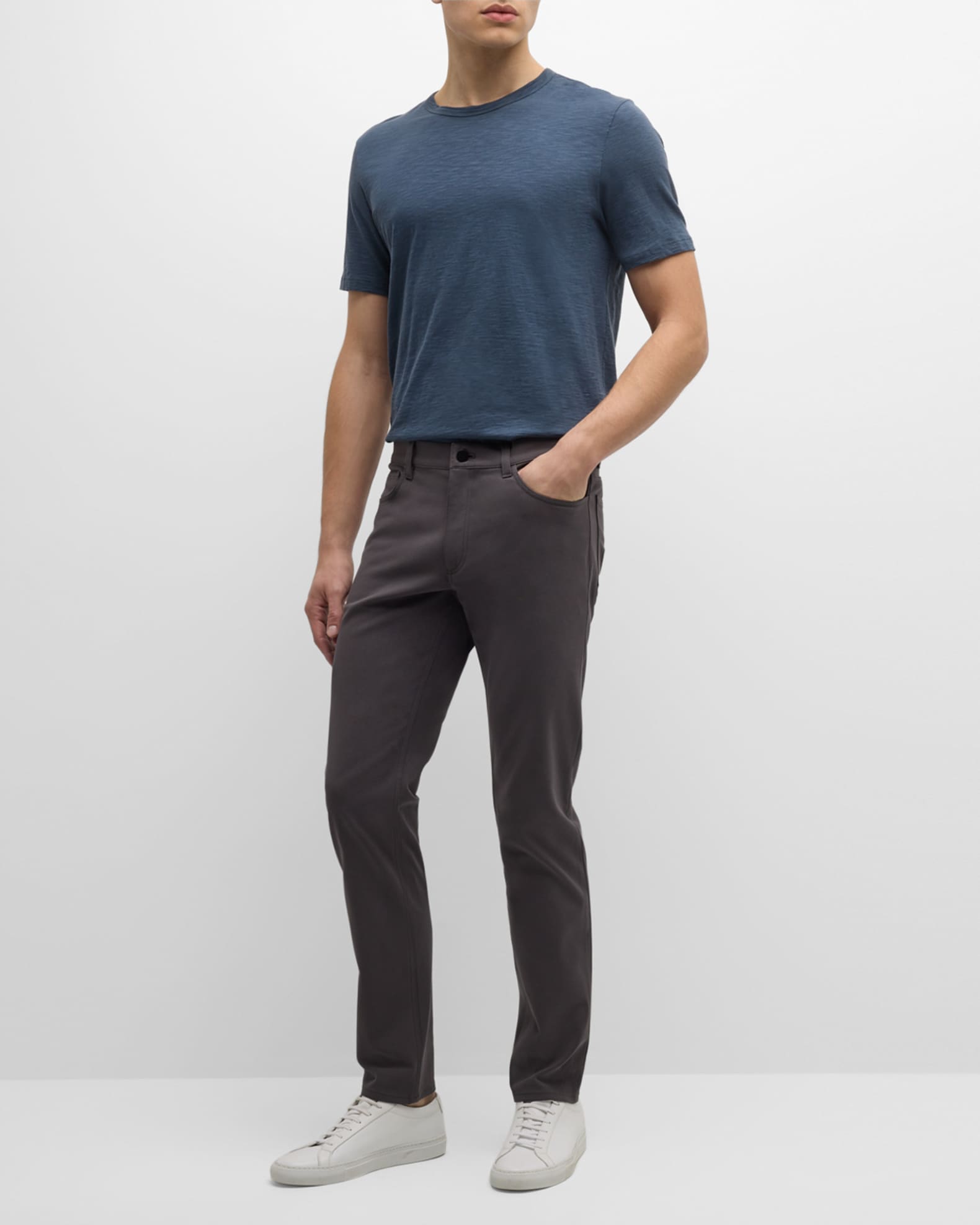 Theory Men's Raffi Pants in Neoteric Twill | Neiman Marcus