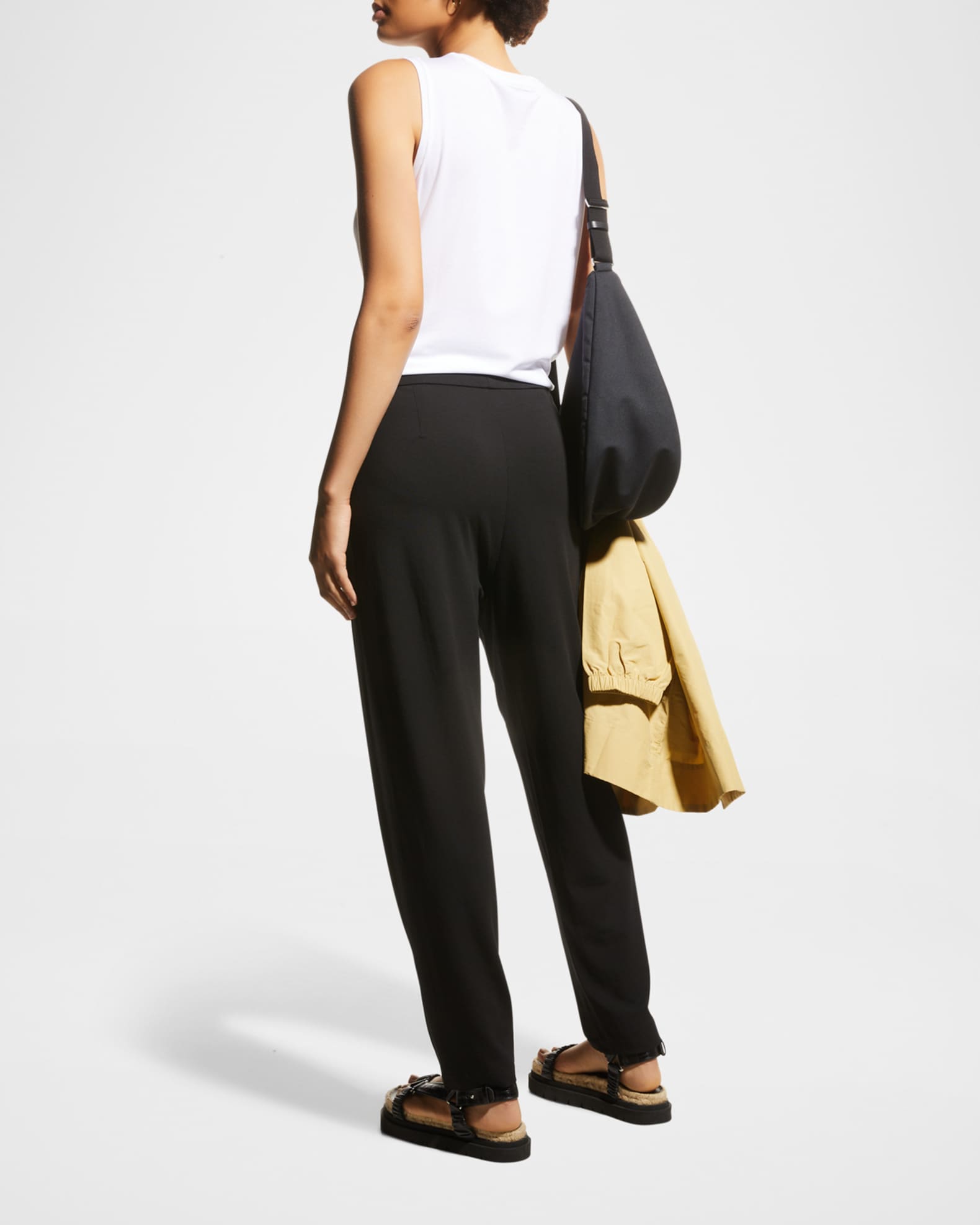 Eileen fisher cotton hotsell stretch jersey slouchy pant