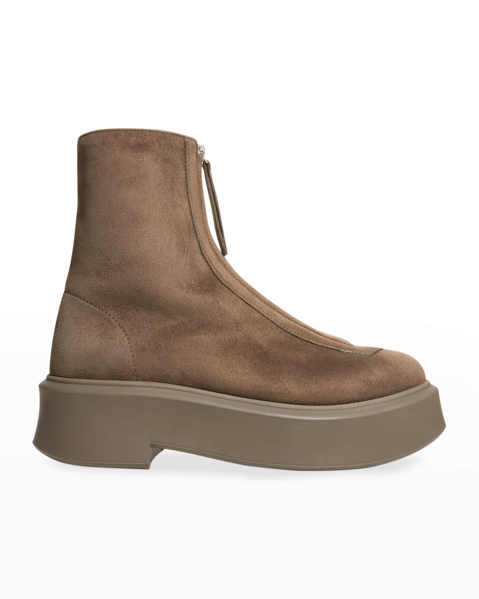 the row zip boots