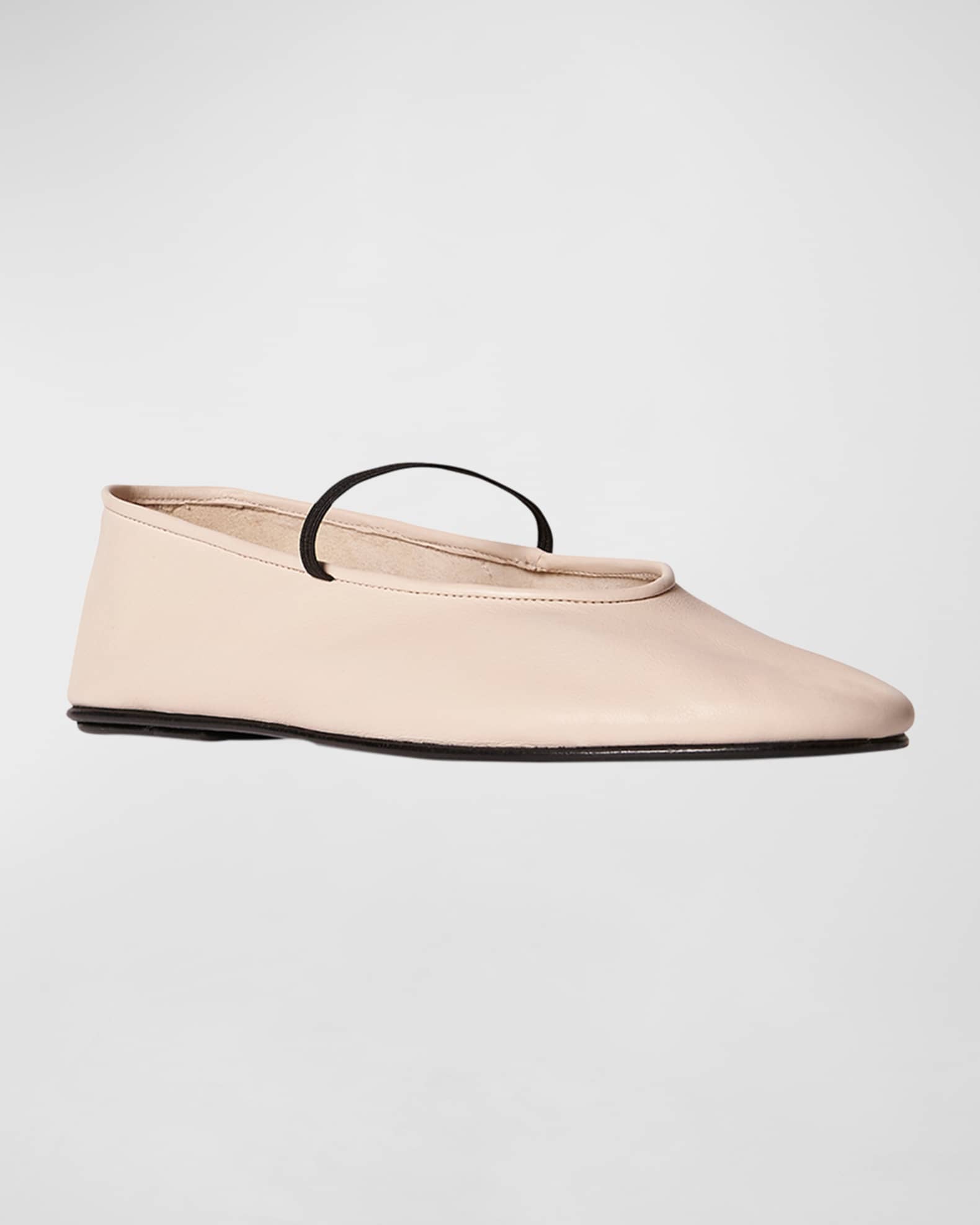 パンプス THE ROW Leather star ballerinas THE ROW Stella Lambskin Ballerina Slippers | Neiman Marcus