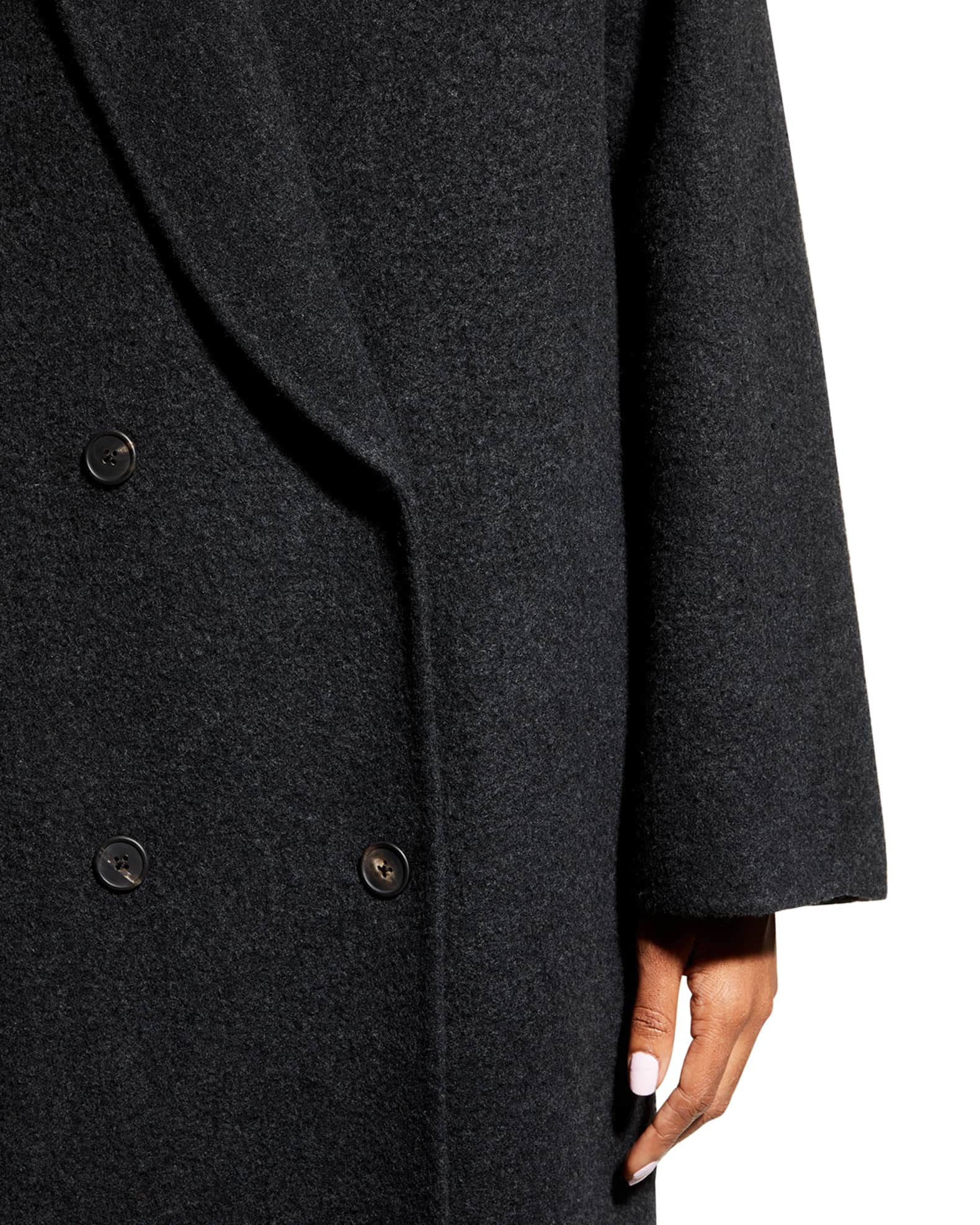 THE ROW Fleur Long Wool-Cashmere Coat | Neiman Marcus