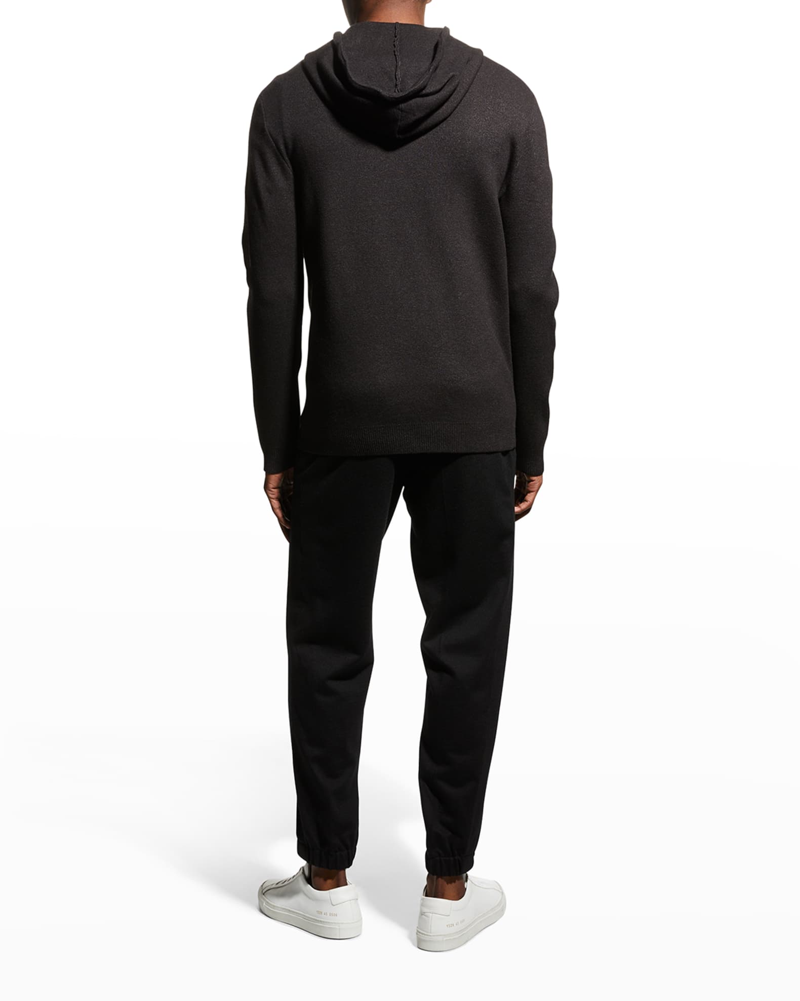 Karl Lagerfeld Paris Men's Knit Pullover Hoodie | Neiman Marcus
