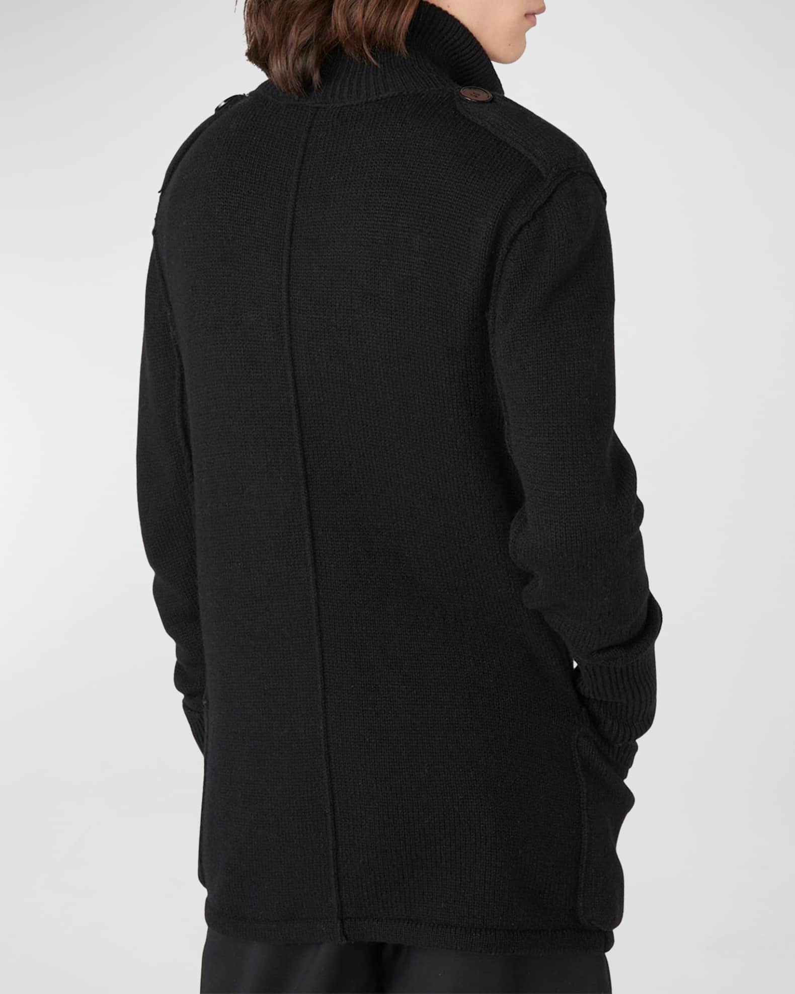 Karl Lagerfeld Paris Men's PatchPocket Cardigan Sweater Neiman Marcus