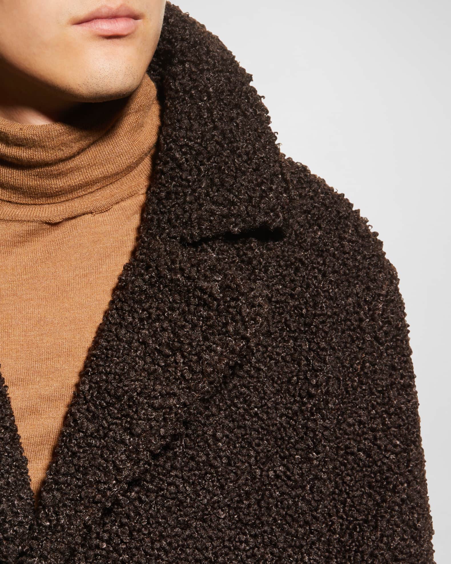 Topman teddy coat discount