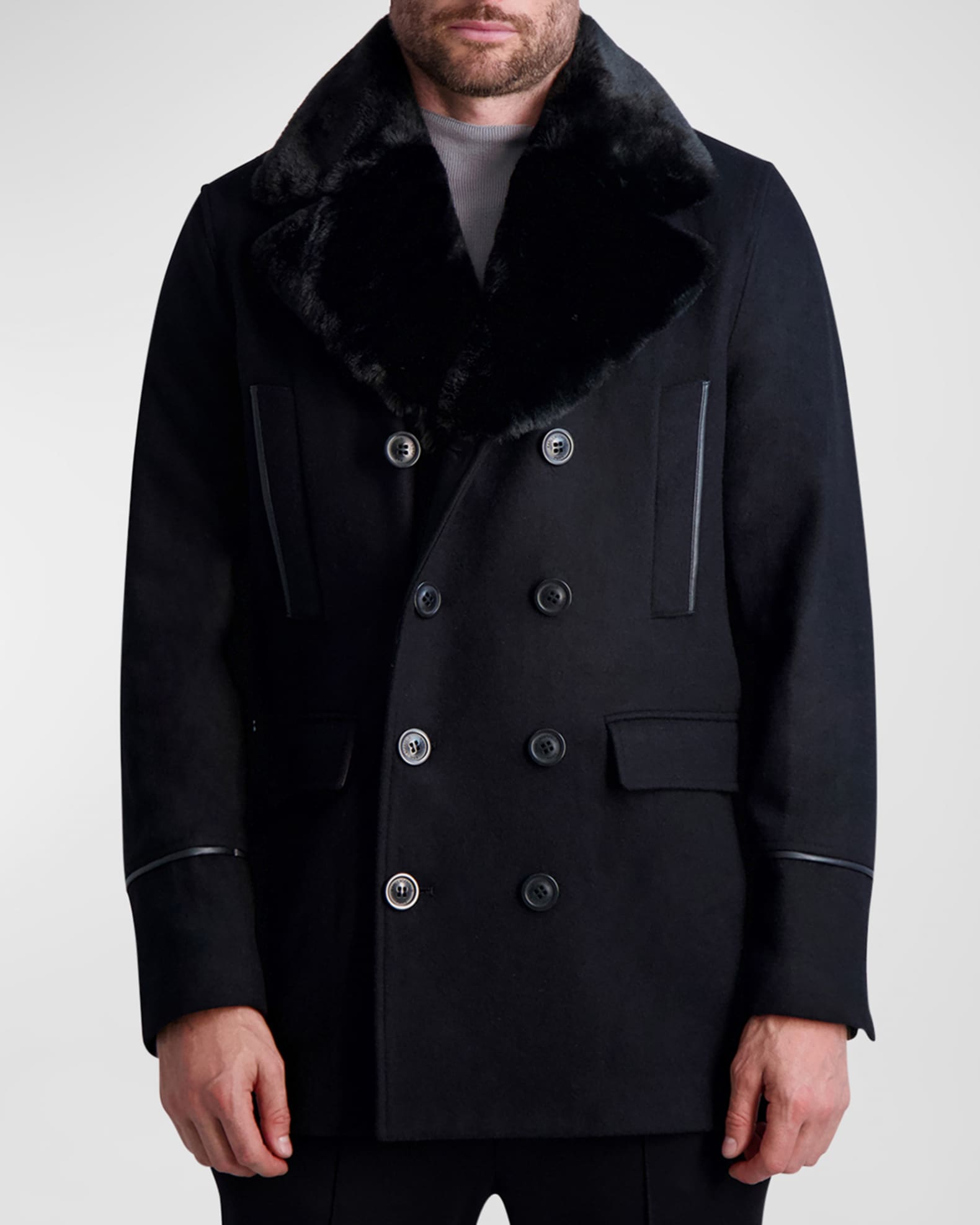 Karl discount lagerfeld peacoat