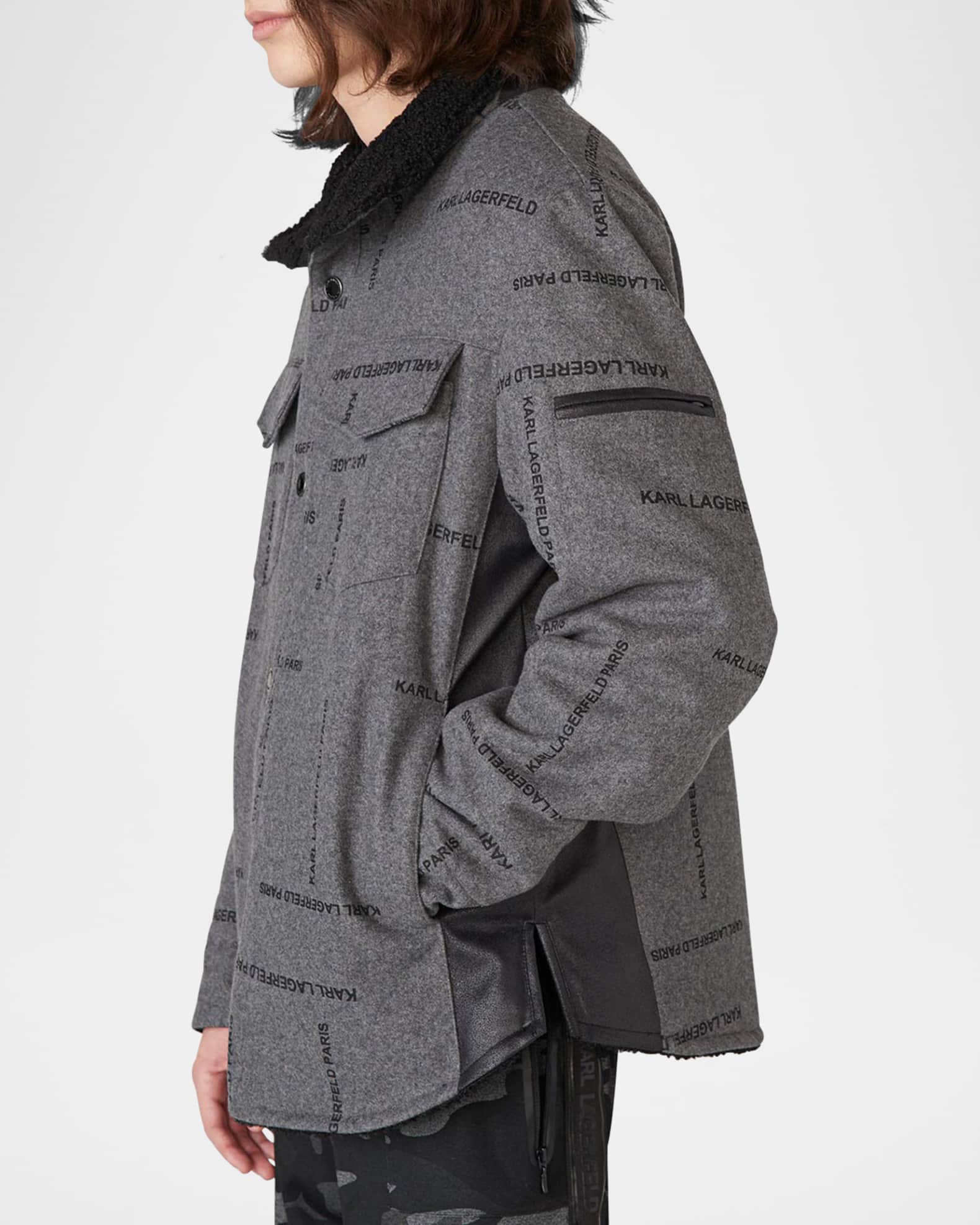 Karl Lagerfeld Paris Neiman Marcus Peacoat Karl Lagerfeld Paris