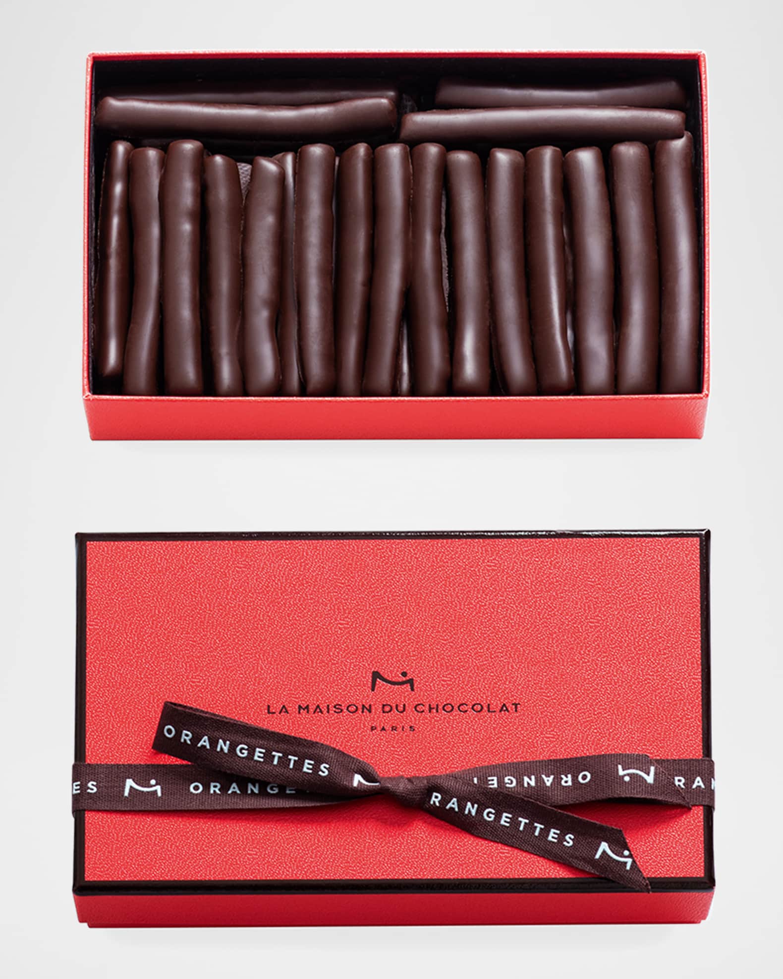La Maison Du Chocolat Orangette 68-Piece Chocolate-Covered Orange Peels Gift Box