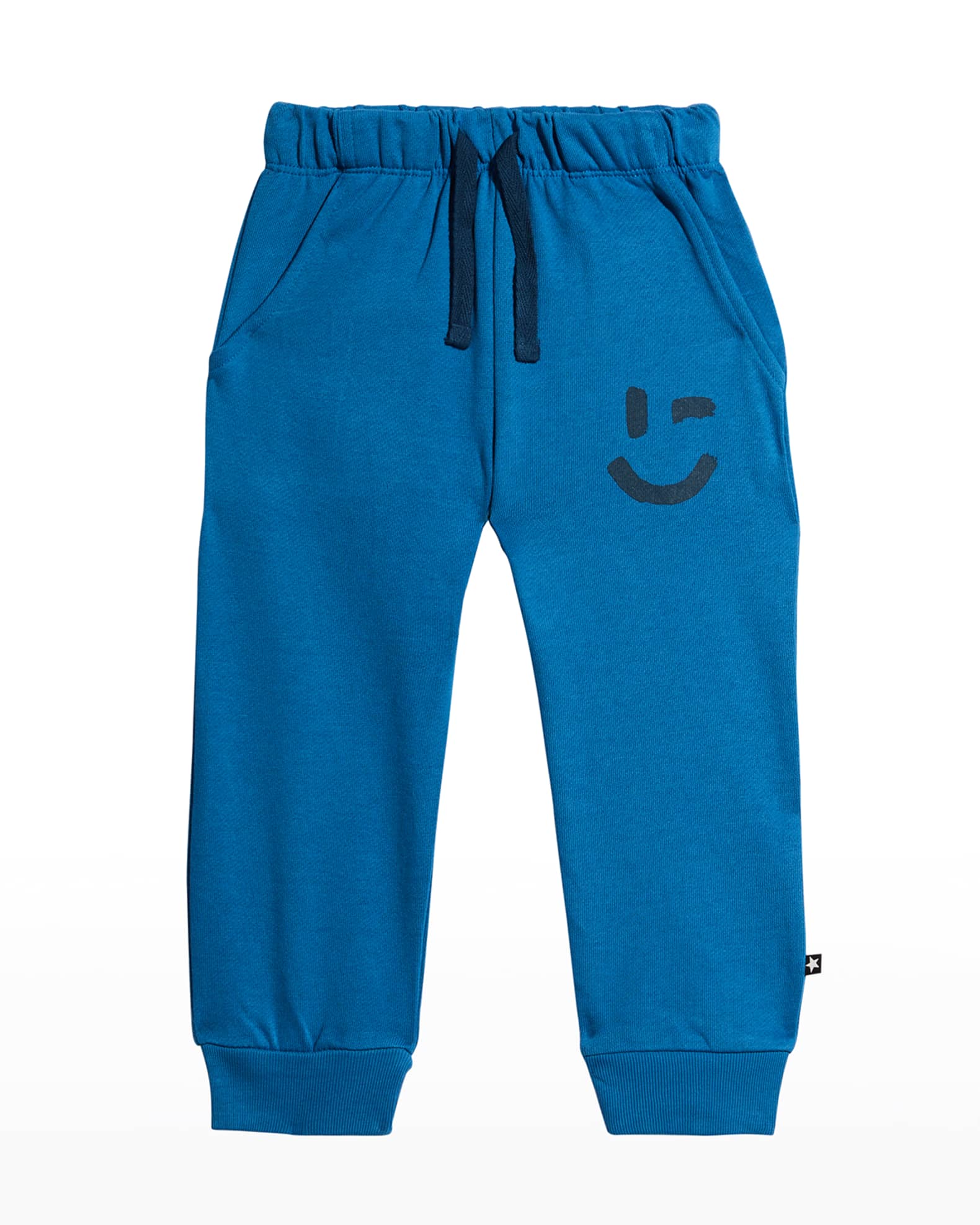 smiley face joggers
