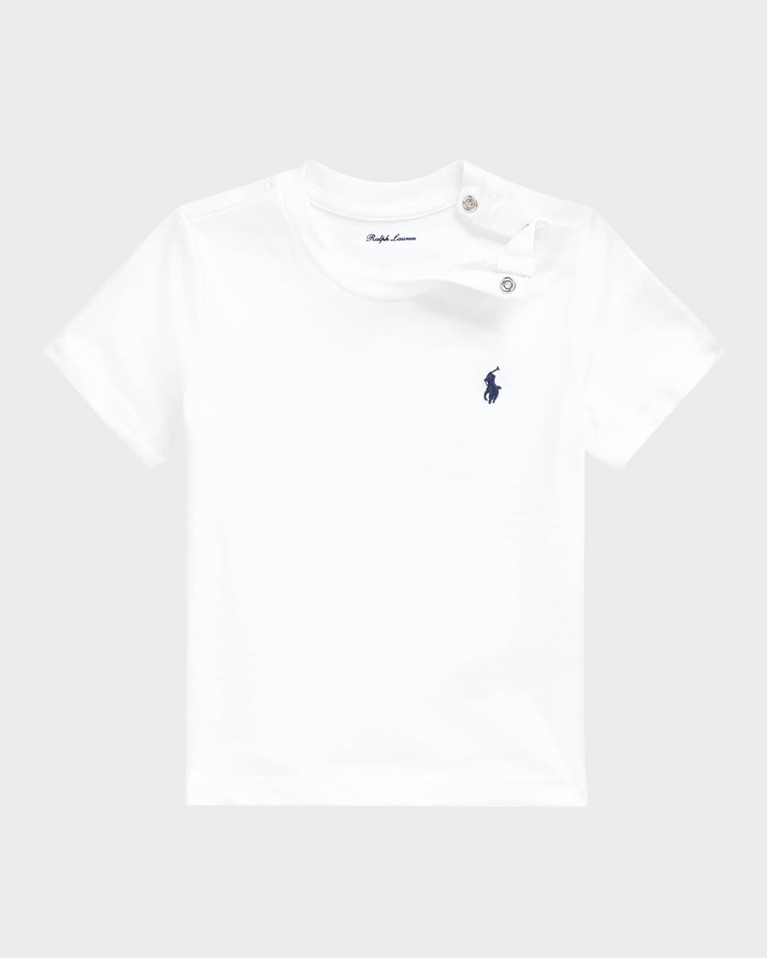 Ralph lauren cotton jersey crewneck tee hot sale