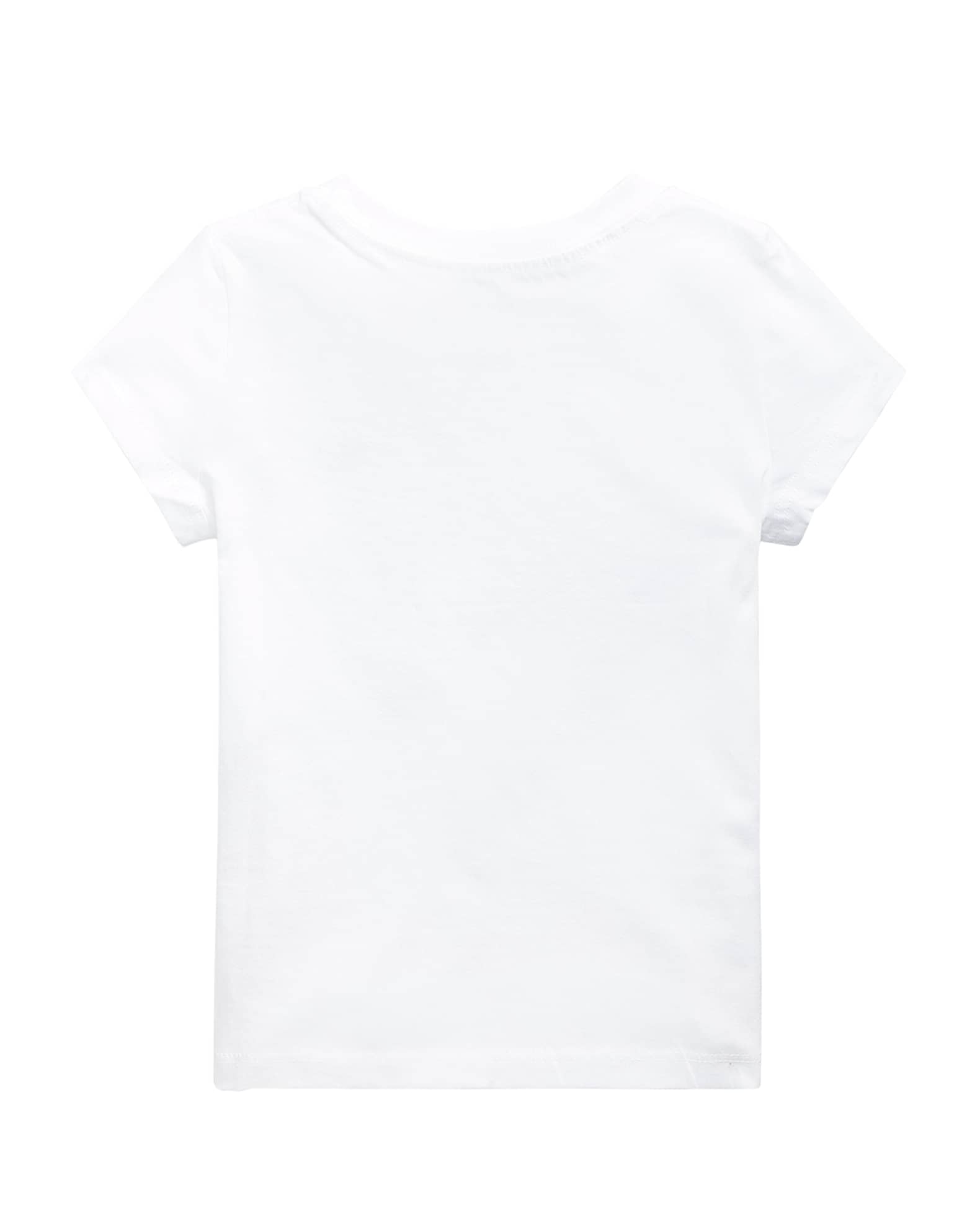 Ralph Lauren Childrenswear Girl's Logo Embroidered T-Shirt, Size 2-4 ...
