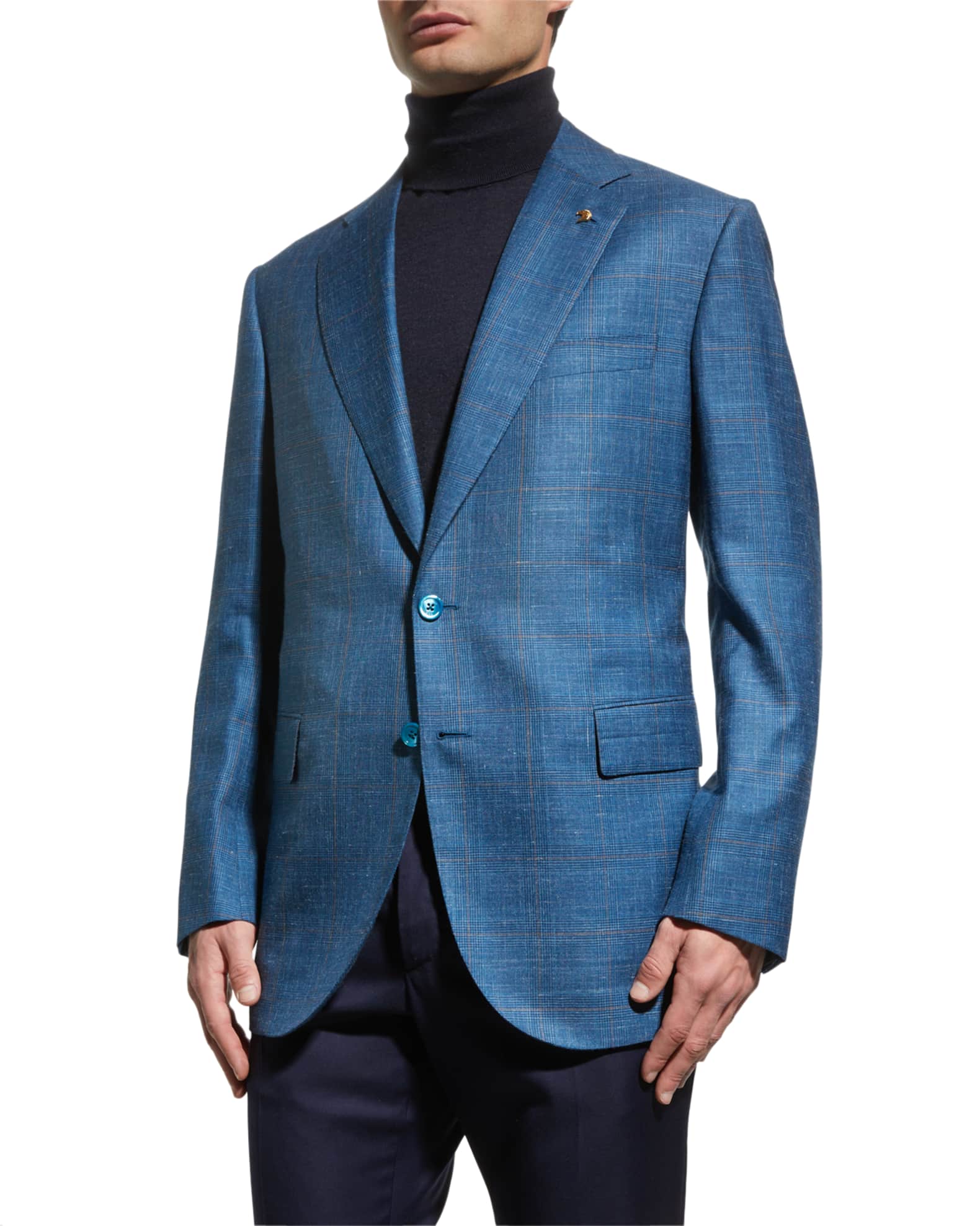 Stefano Ricci Men's Iconic SR Sartorial Check Jacket | Neiman Marcus