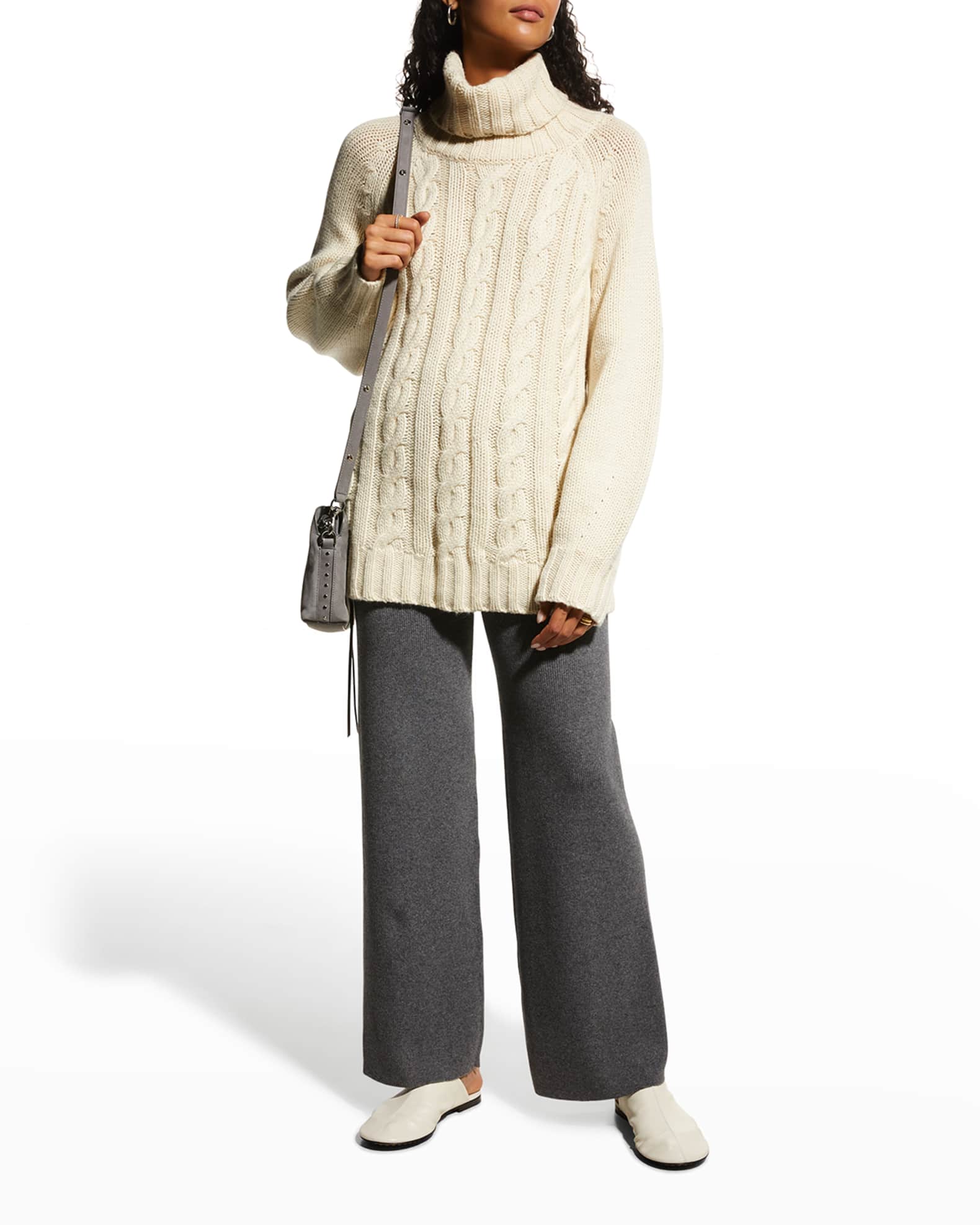 Toccin Stretch-Knit Flare Pants | Neiman Marcus