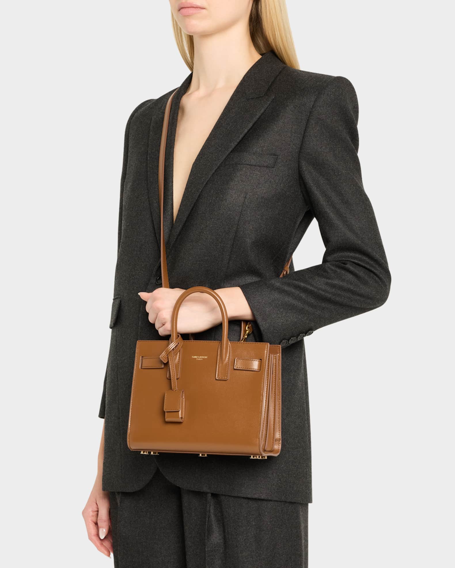 ハンドバッグ NANO SAC DE JOUR HAND BAG Sac De Jour Nano Top-Handle Bag in Smooth Leather | Neiman