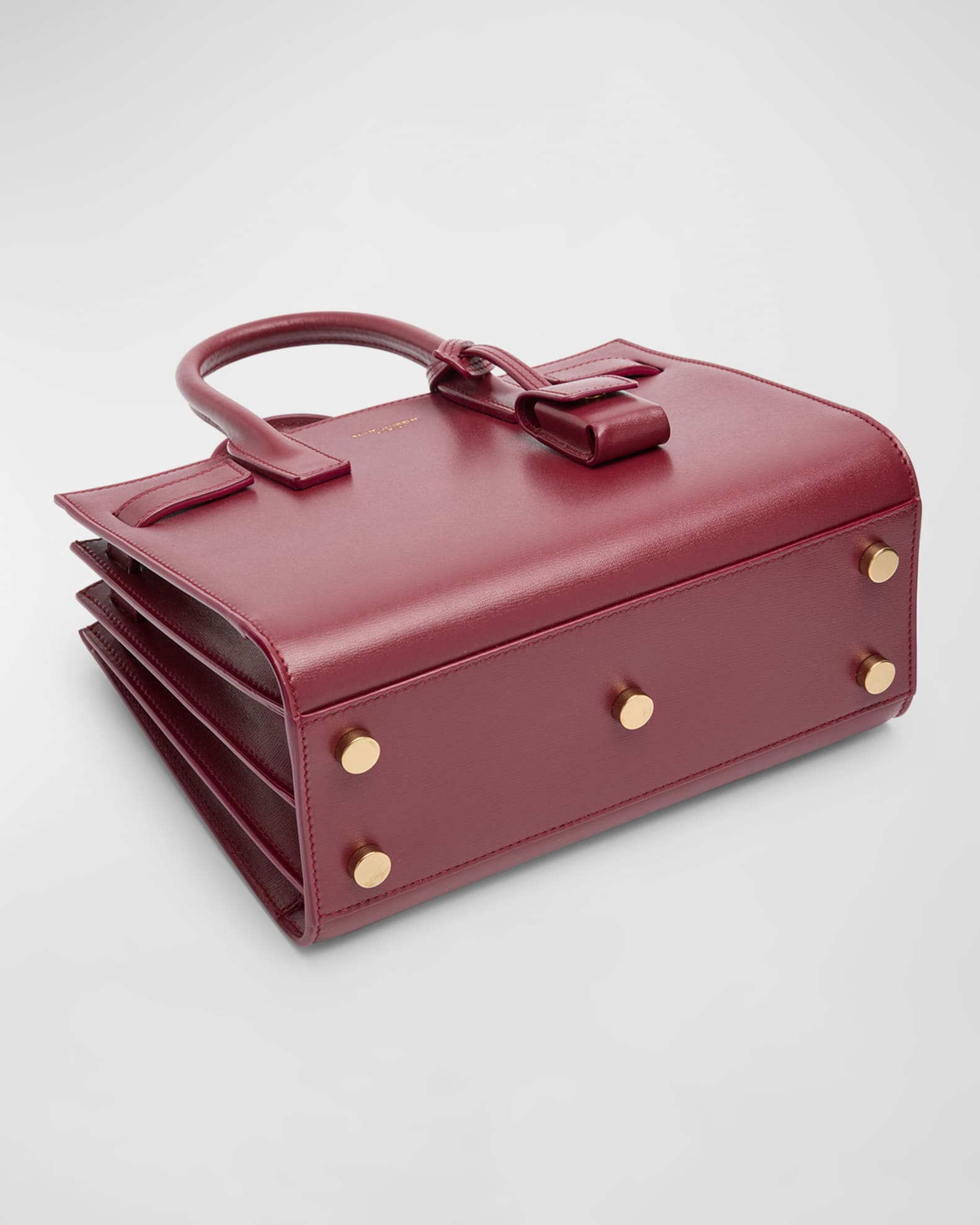 Sac De Jour Nano Top-Handle Bag in Smooth Leather 1