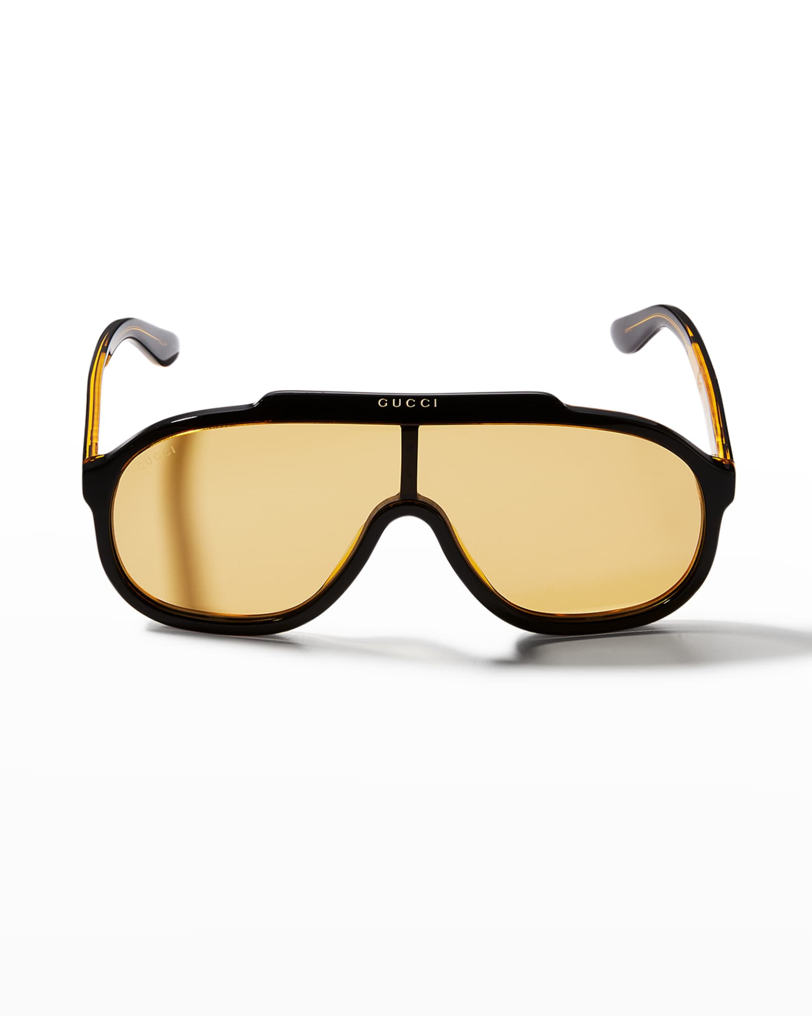 Gucci Men's Acetate Aviator Sunglasses | Neiman Marcus