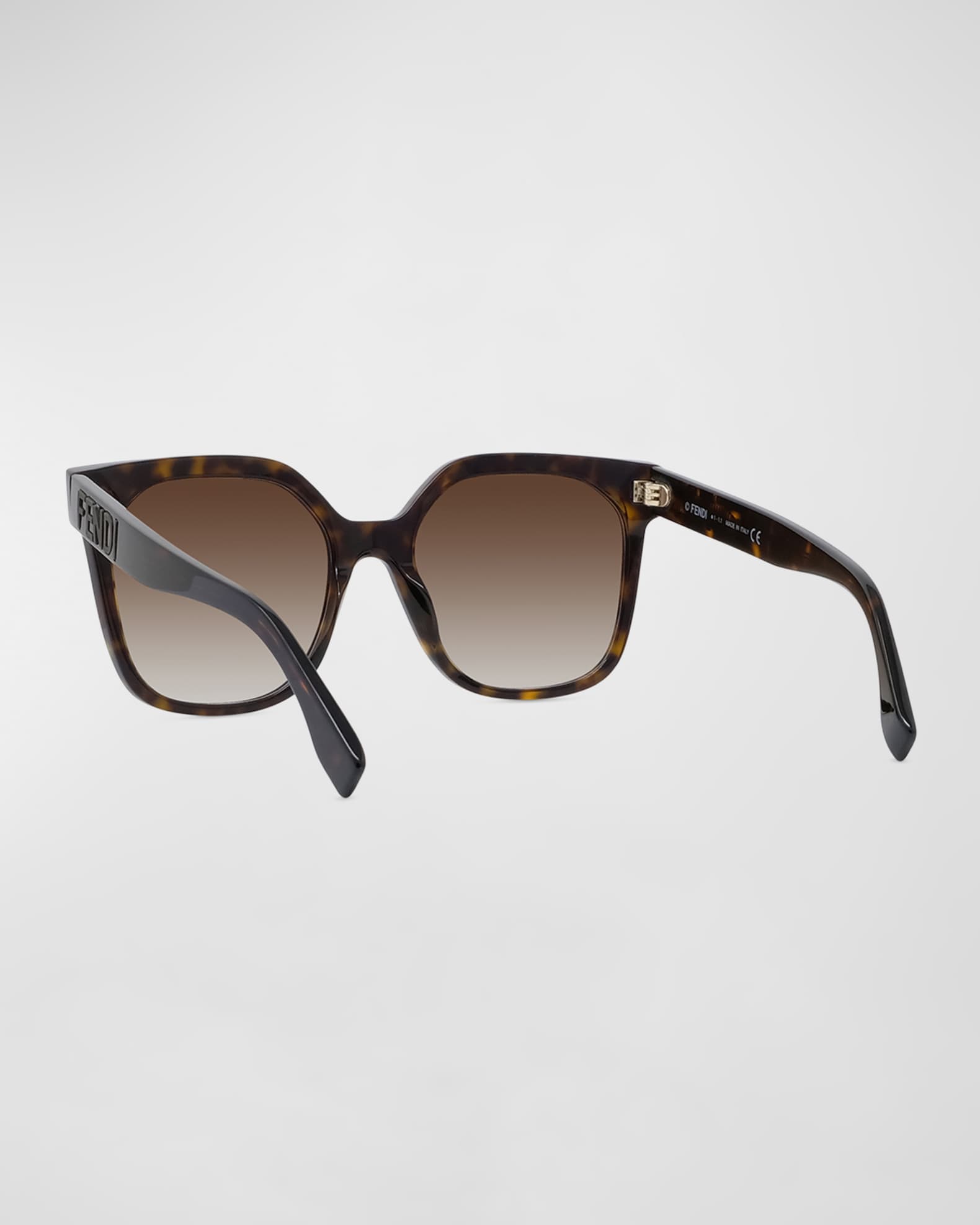 FENDI 2020 SS Street Style Square Oversized Sunglasses