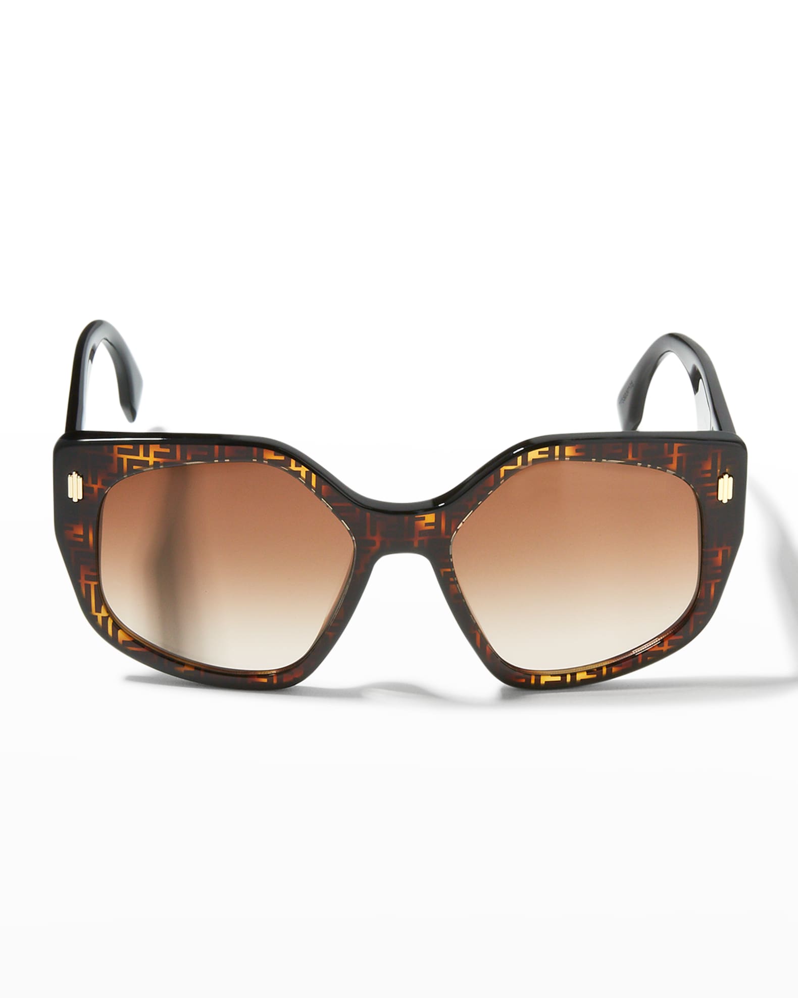 fendi hexagon sunglasses