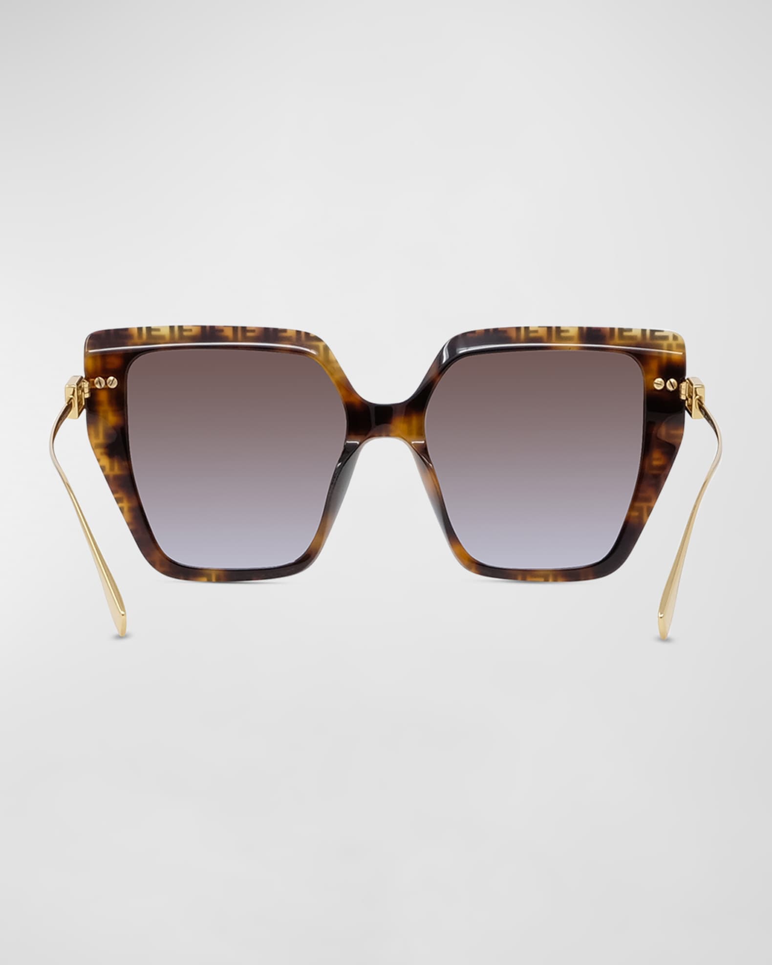 Acetate Metal Butterfly Sunglasses Black