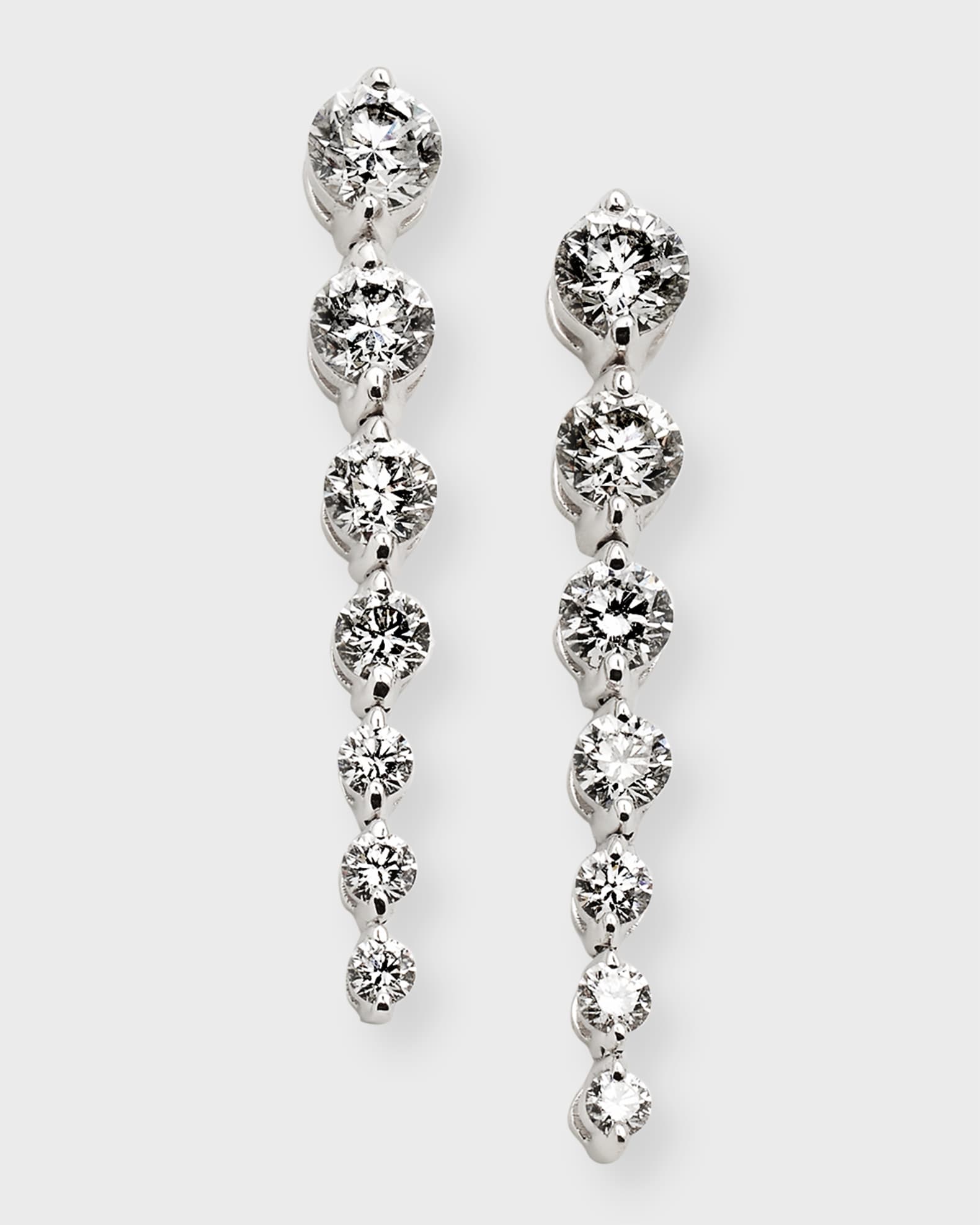 Neiman marcus diamond earrings top
