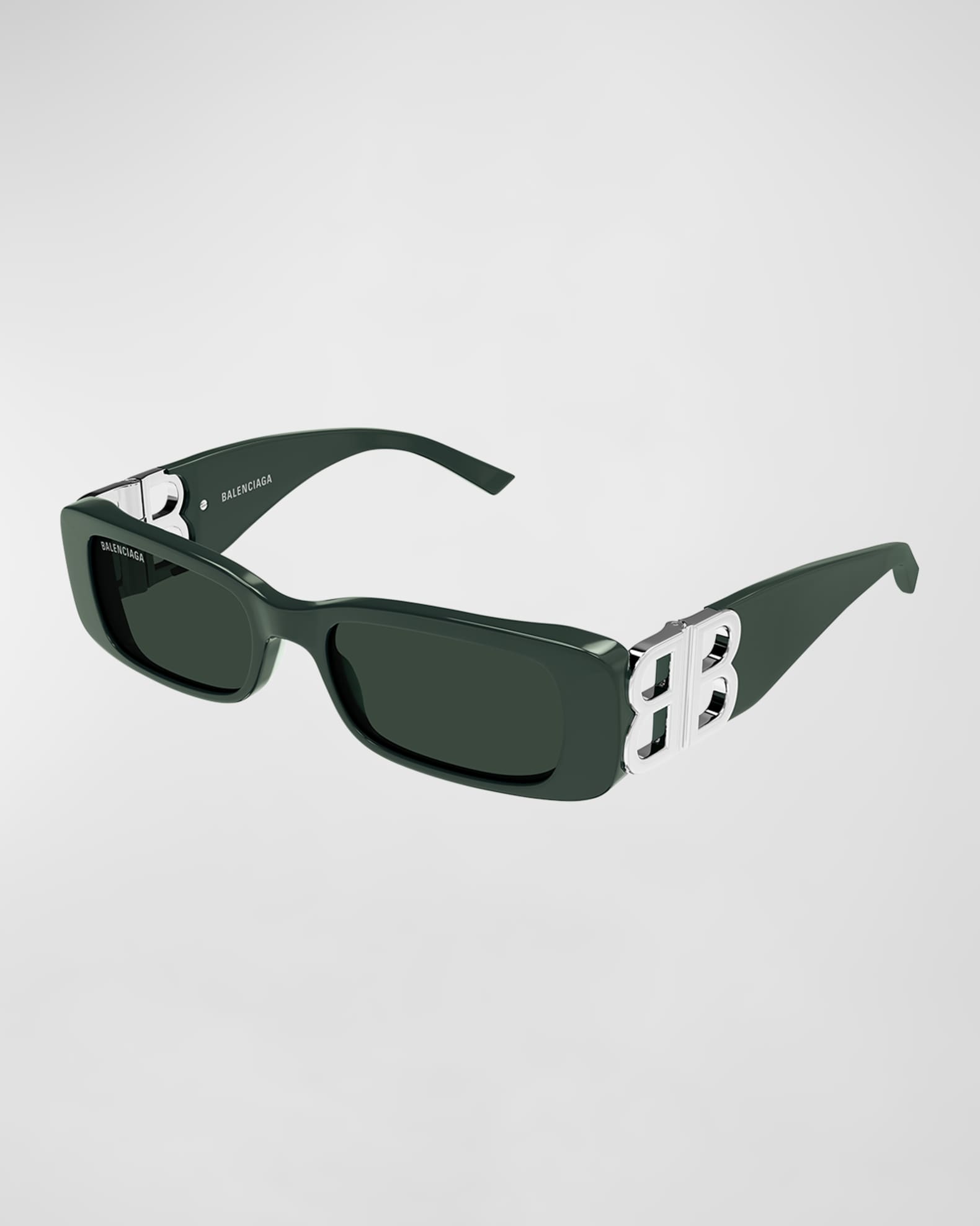 Logo Rectangle Acetate Sunglasses