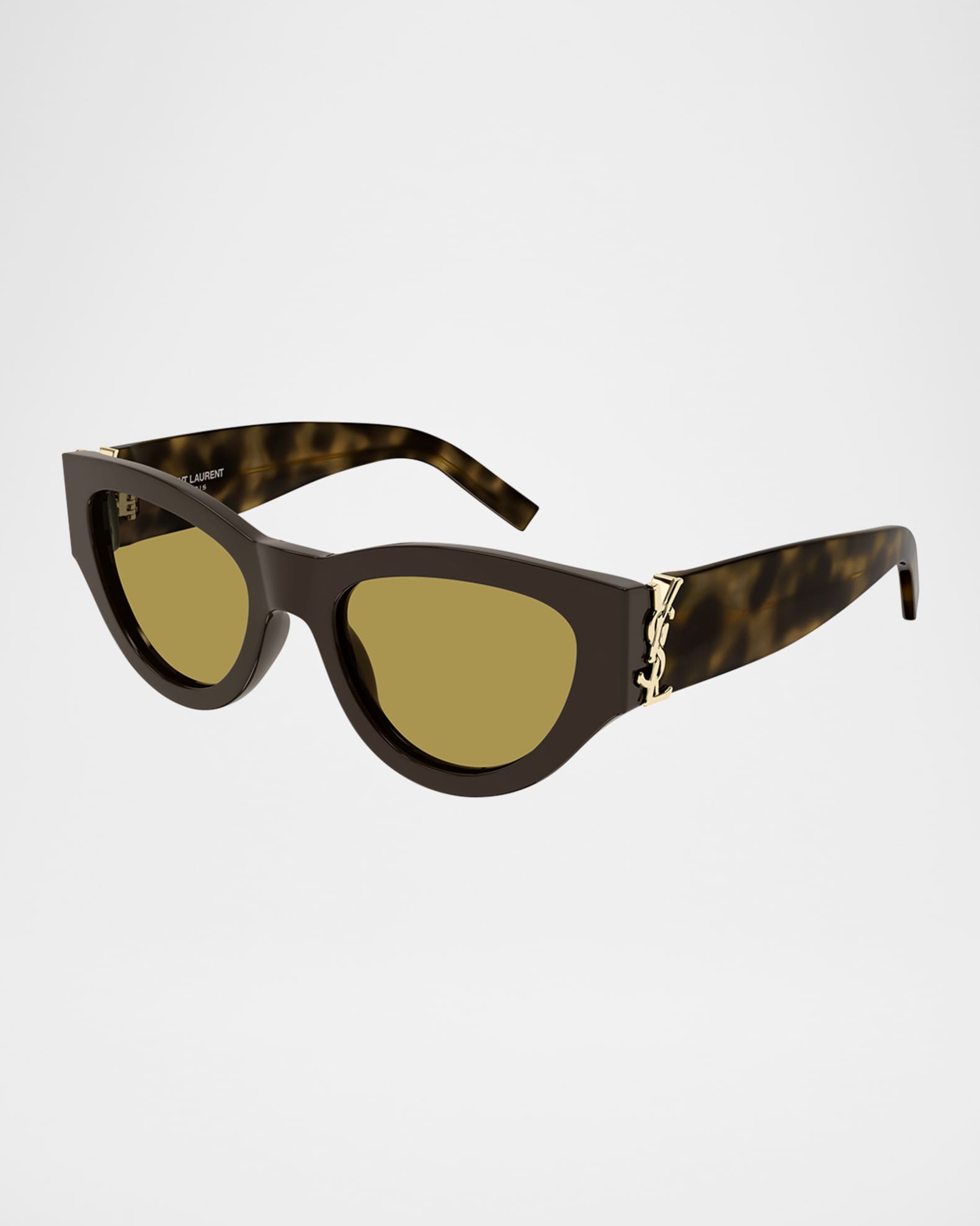 YSL Acetate Cat-Eye Sunglasses  0