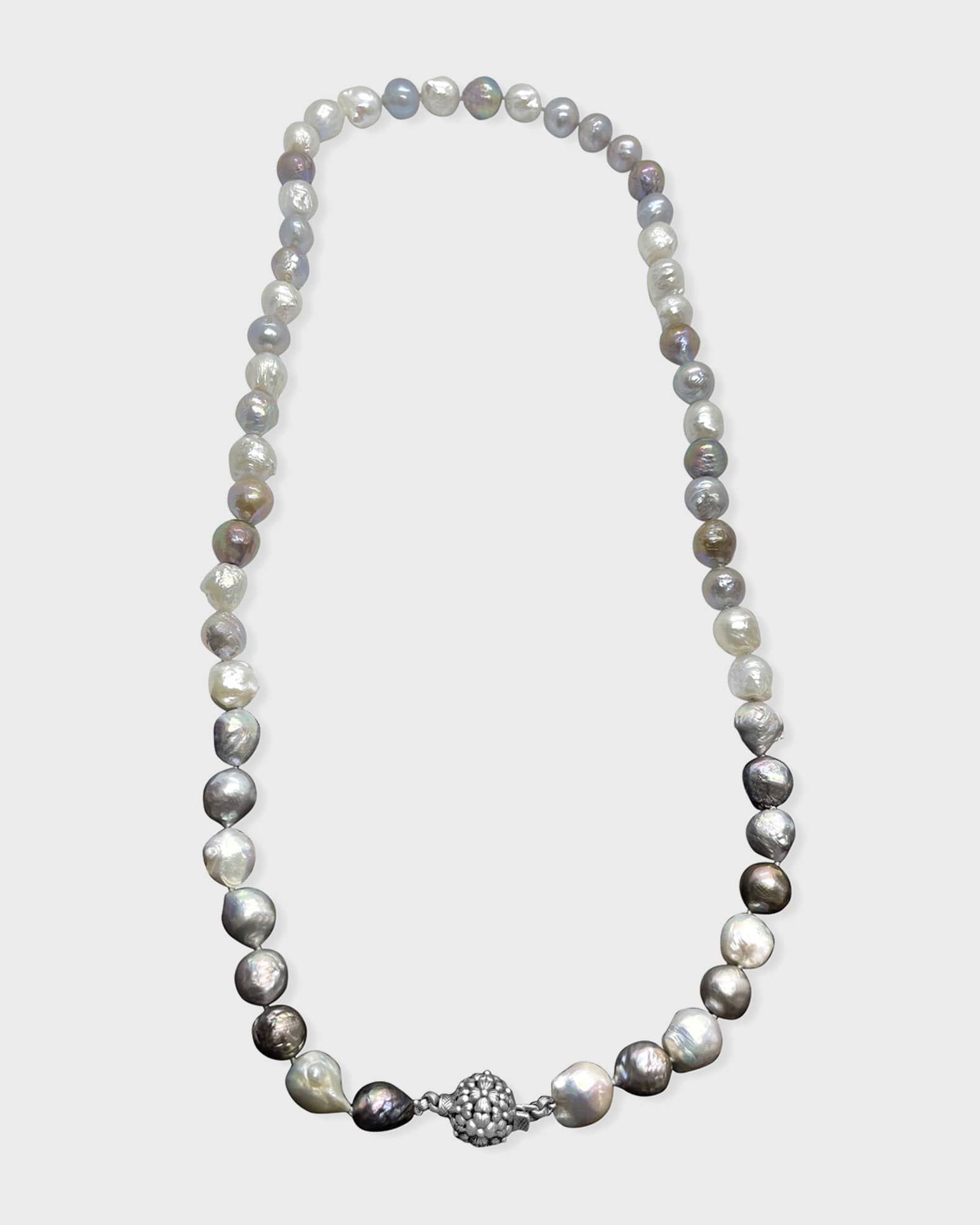 Stephen Dweck Multicolor Baroque Pearl Necklace Neiman Marcus