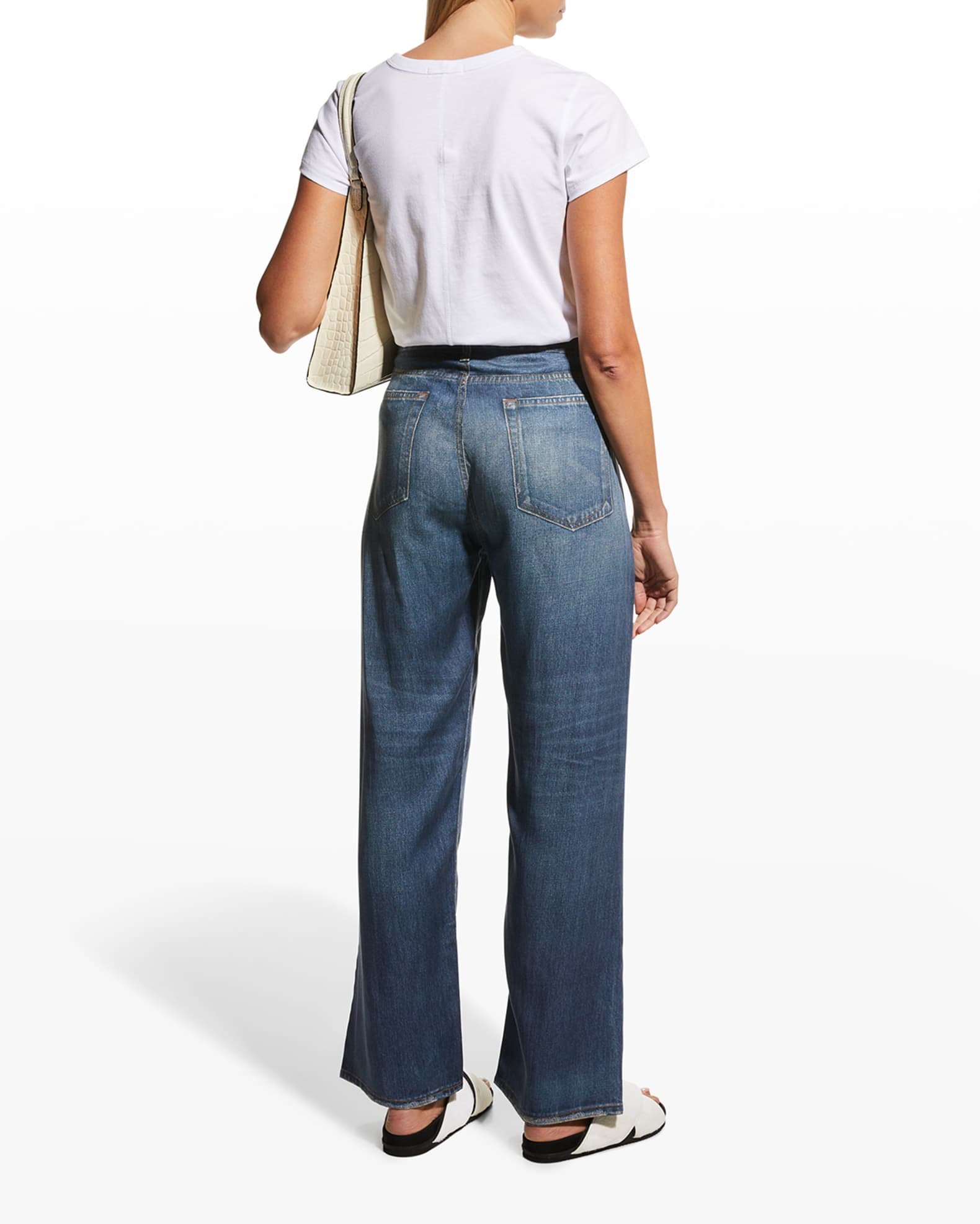 Rag & Bone Liquid Miramar Pants | Neiman Marcus