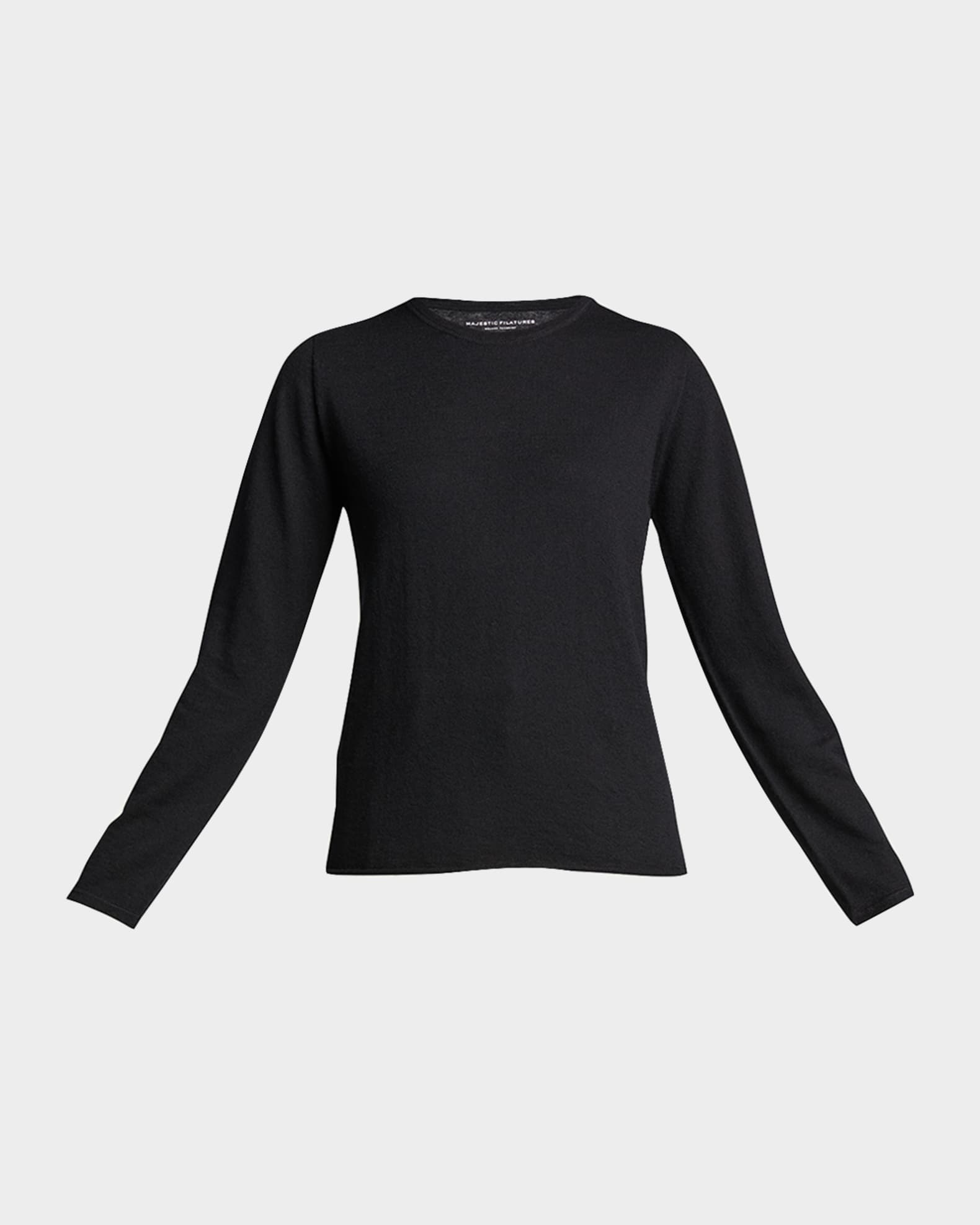 Machine Washable Cashmere Crewneck Pullover 0