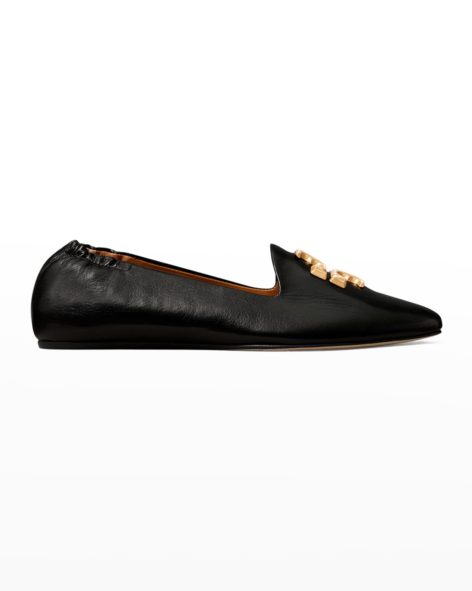 Tory Burch Eleanor Leather Medallion Loafers | Neiman Marcus