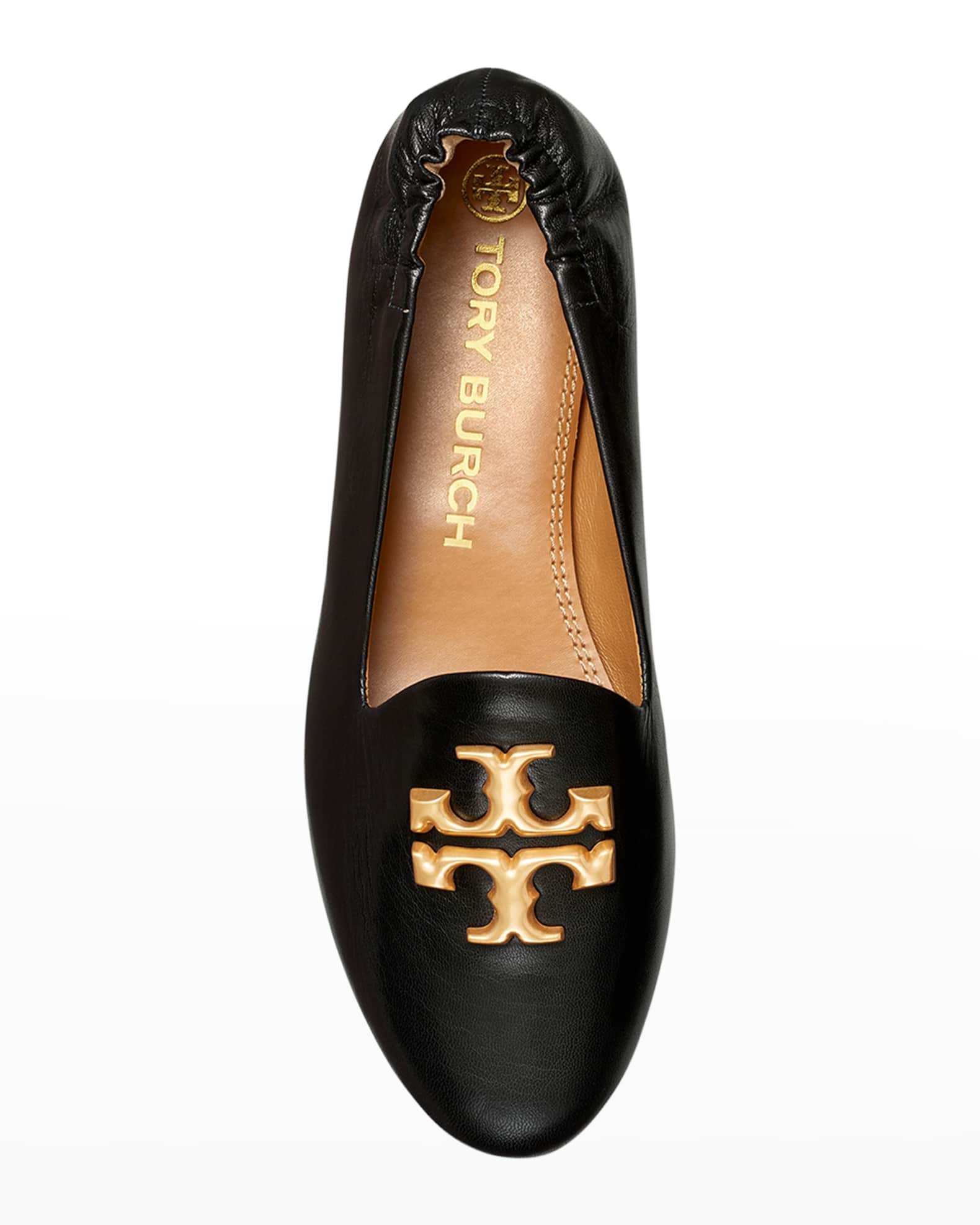 Tory Burch Eleanor Leather Medallion Loafers | Neiman Marcus
