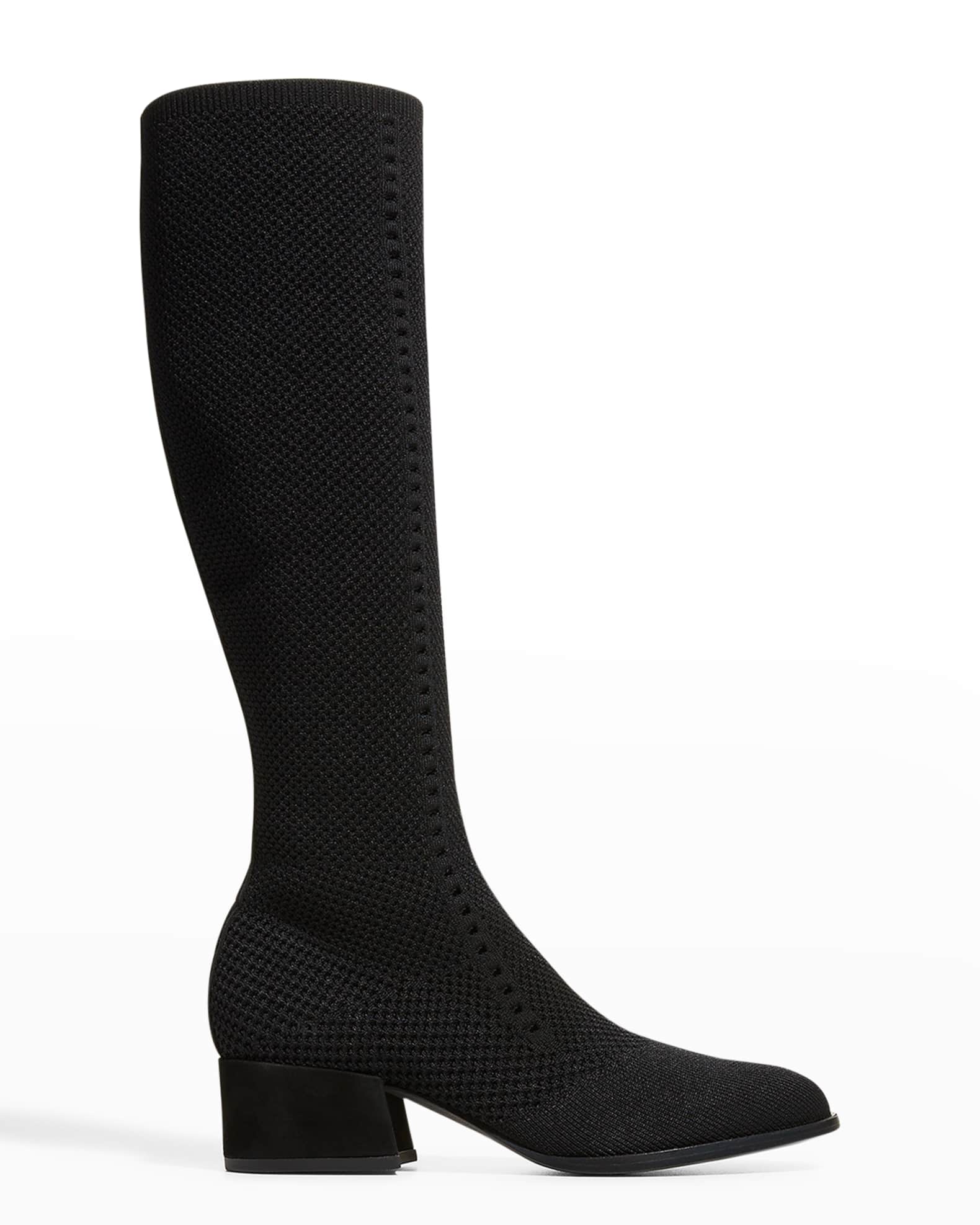 Alas Stretch Knit Knee Boots 0
