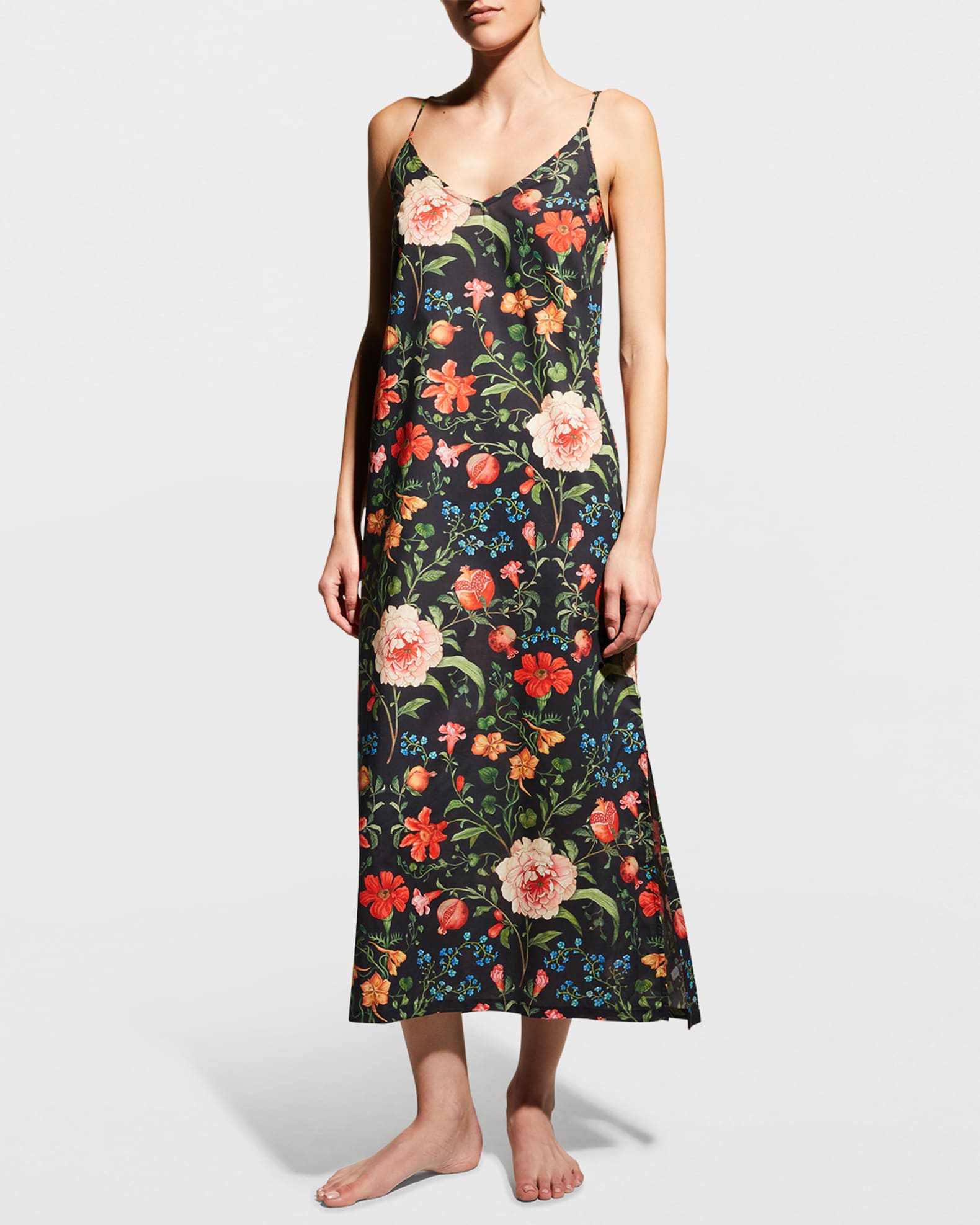 Persephone Floral-Print Nightgown 1