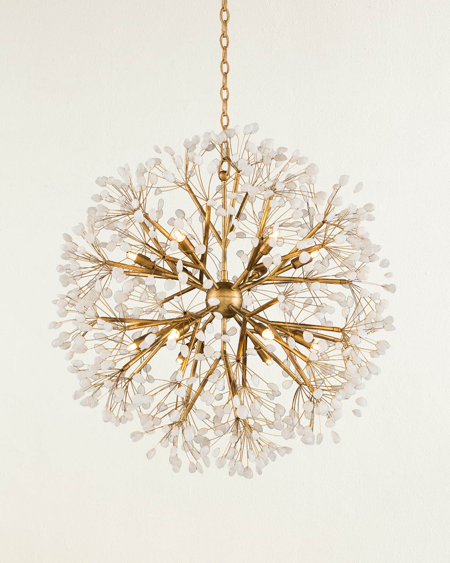 John richard quartz chandelier best sale